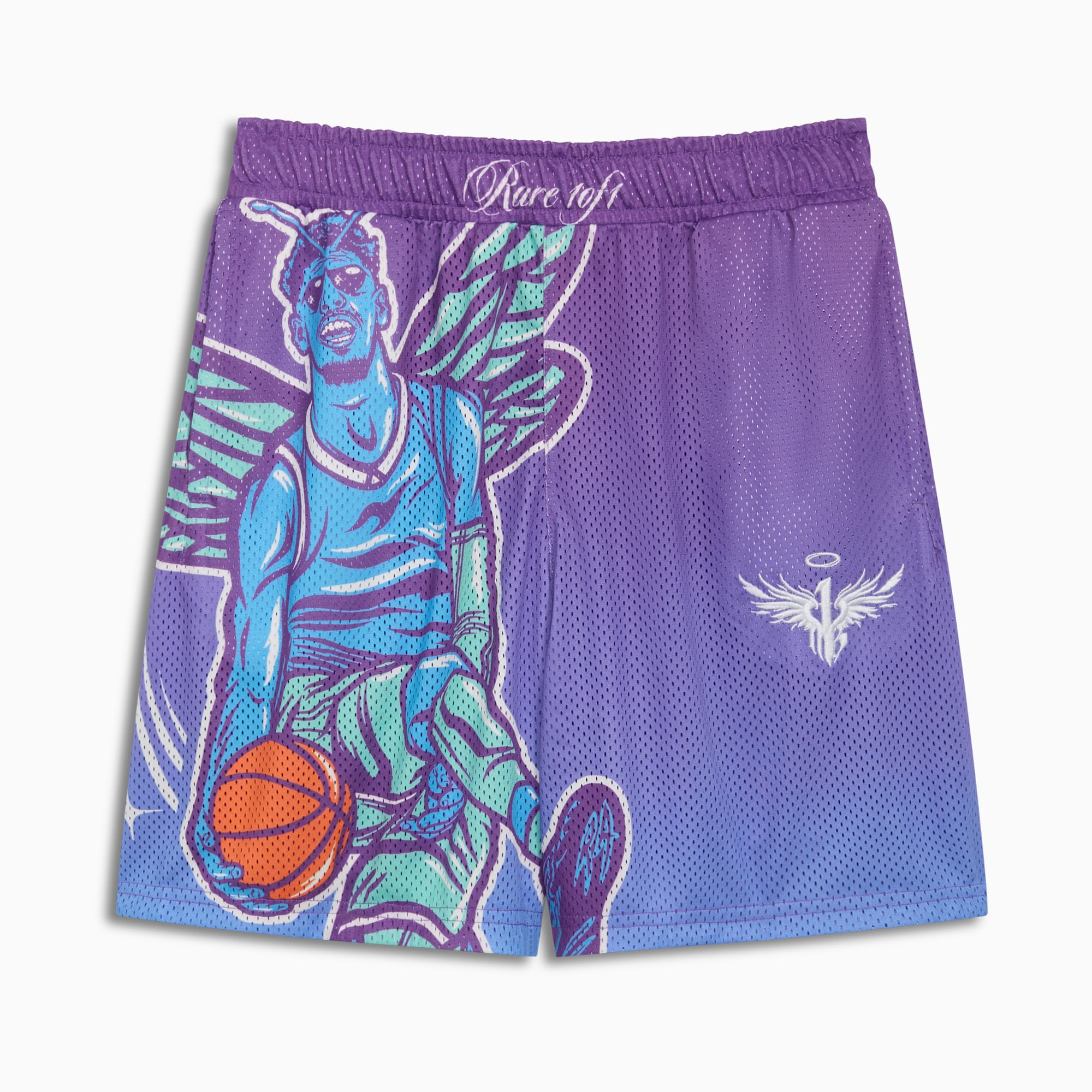 PUMA x LAMELO BALL CHARLOTTE Men's Graphic Basketball Shorts