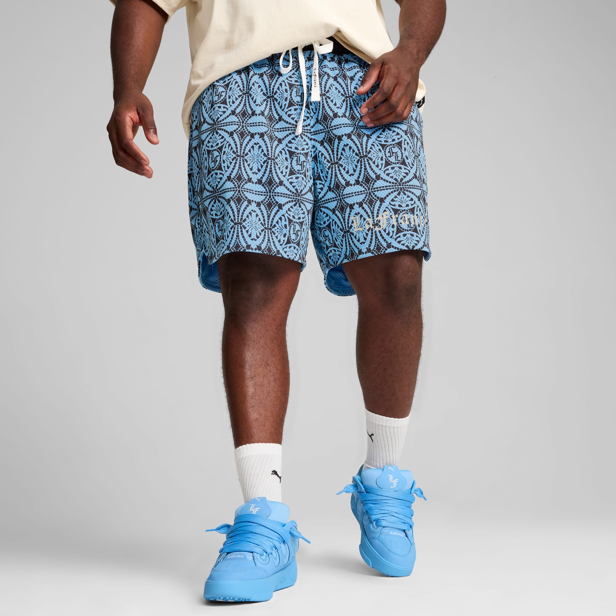 PUMA HOOPS x LAFRANCE Mosaic Men s Shorts
