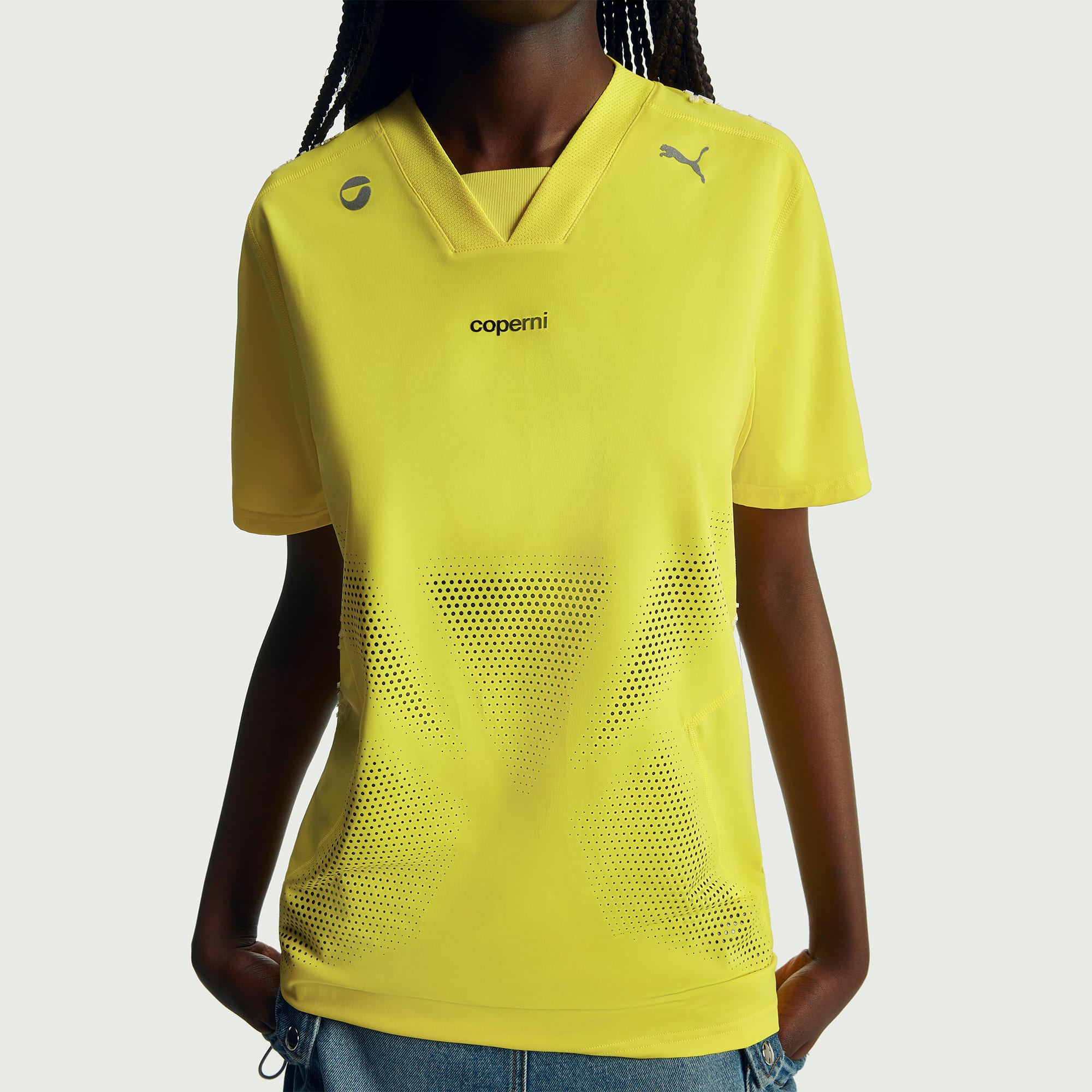 PUMA x COPERNI Trikot Unisex, Court Yellow, large