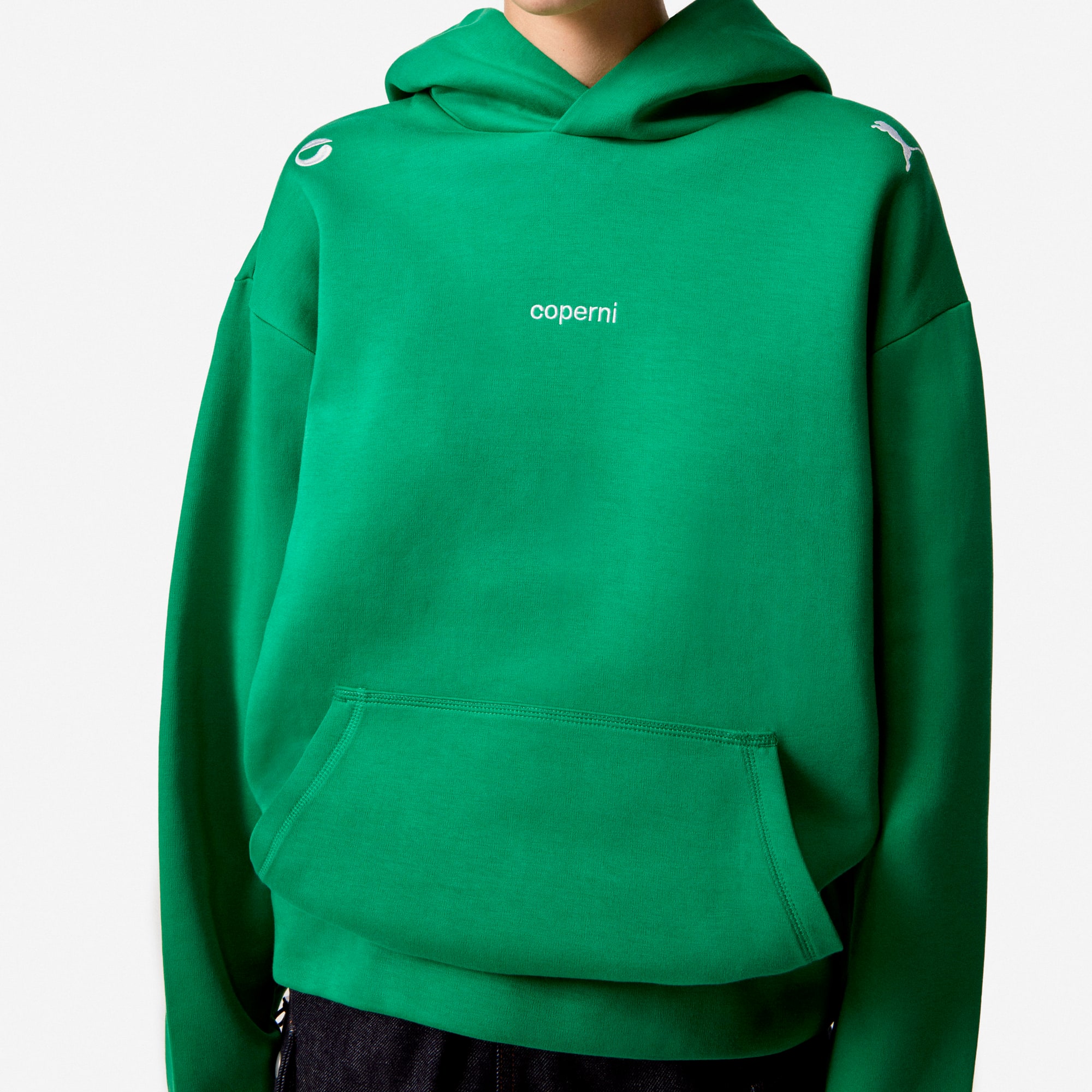 PUMA x COPERNI Hoodie Unisex, Archive Green, large