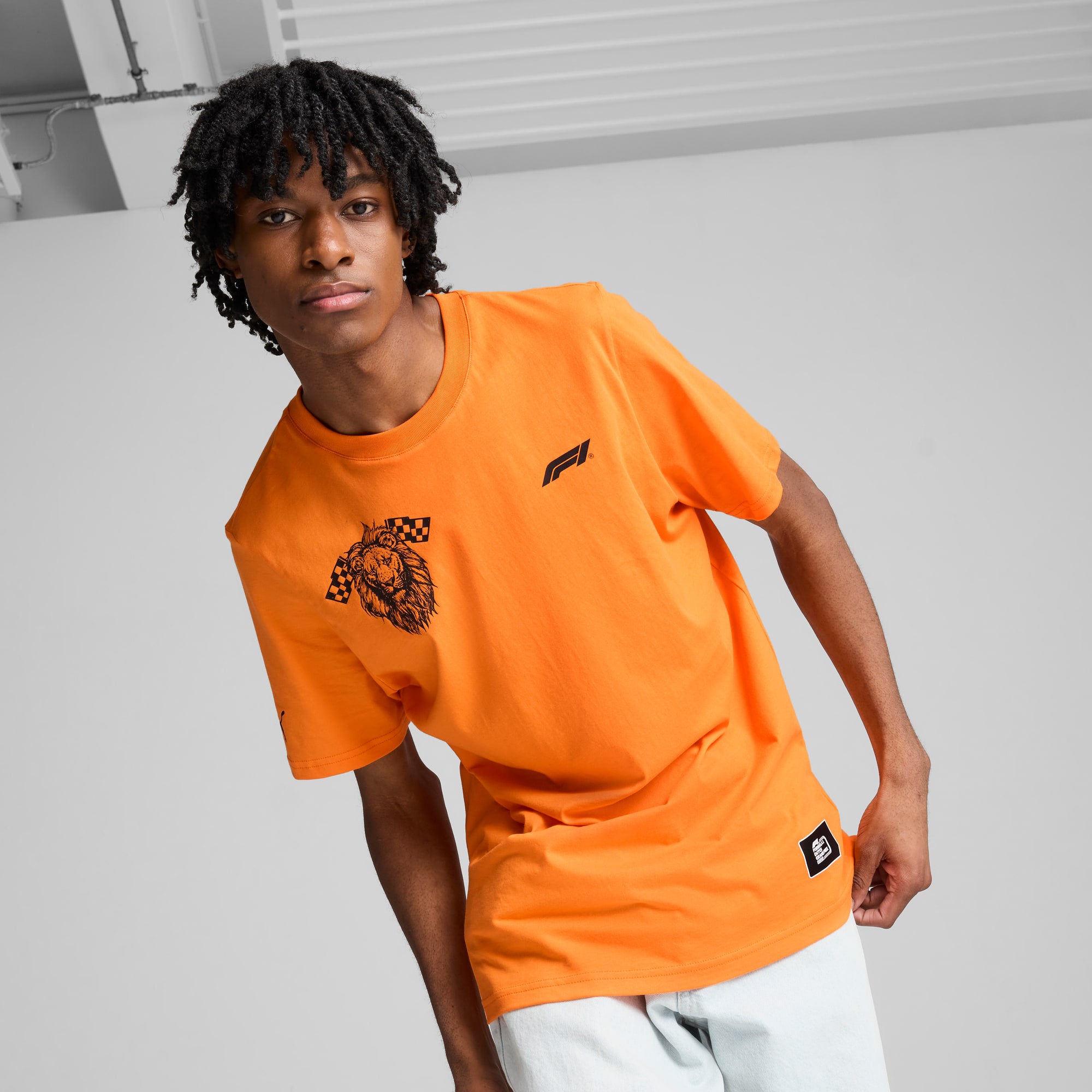 Magliette puma uomo arancione deals