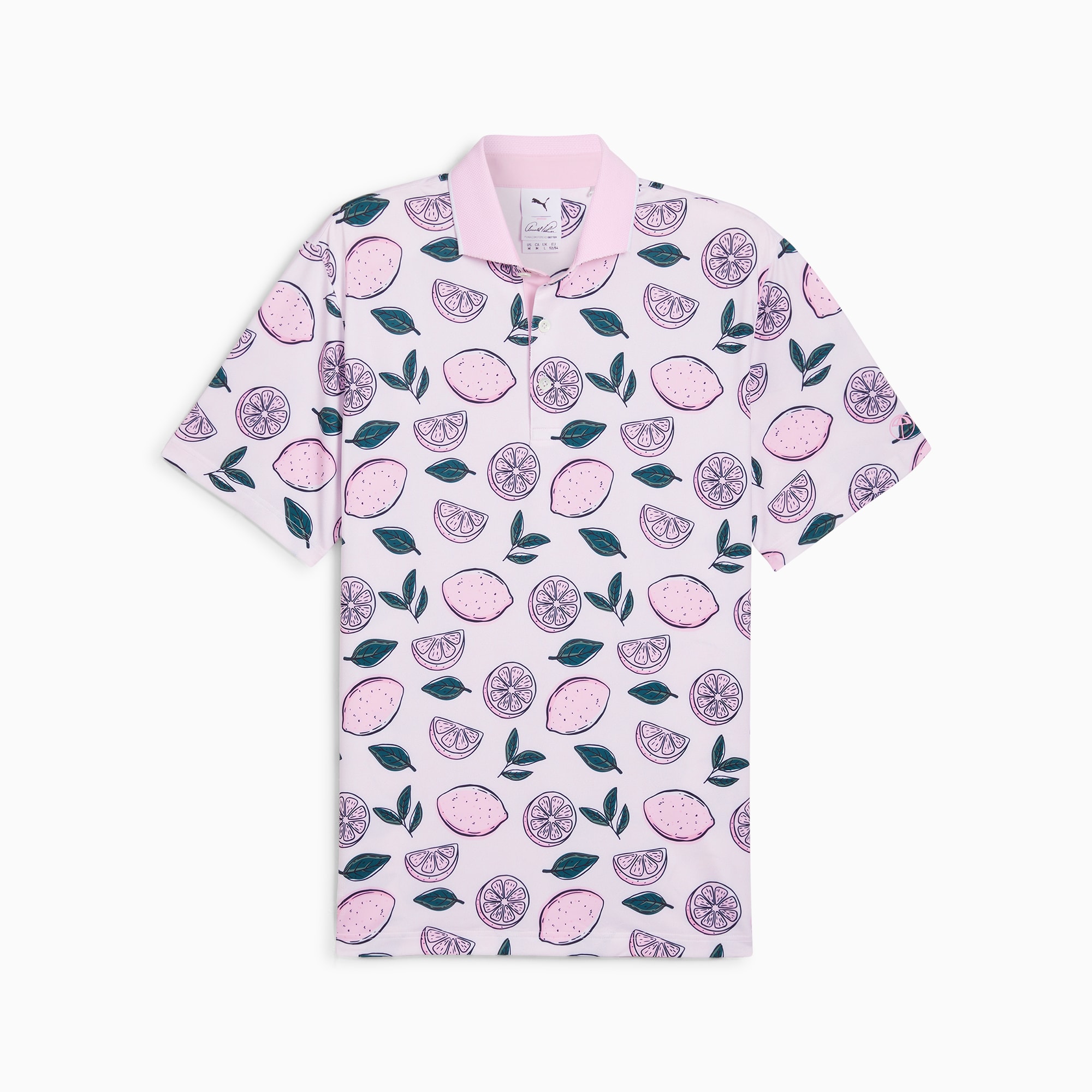 PUMA x ARNOLD PALMER Pink Lemonade Polo Men | Pale Pink