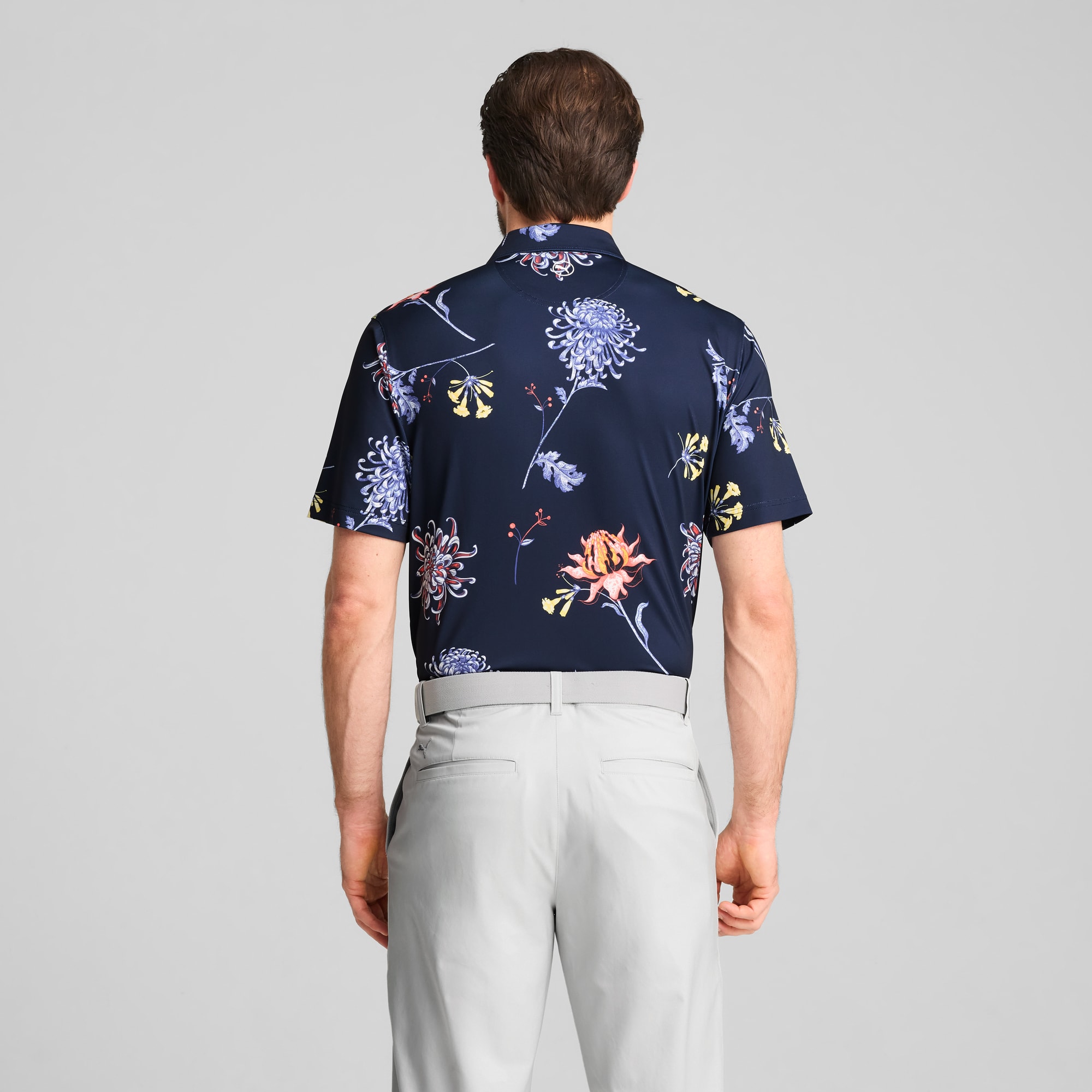 MATTR Dahlia Polo Men, Deep Navy-Blue Horizon, large