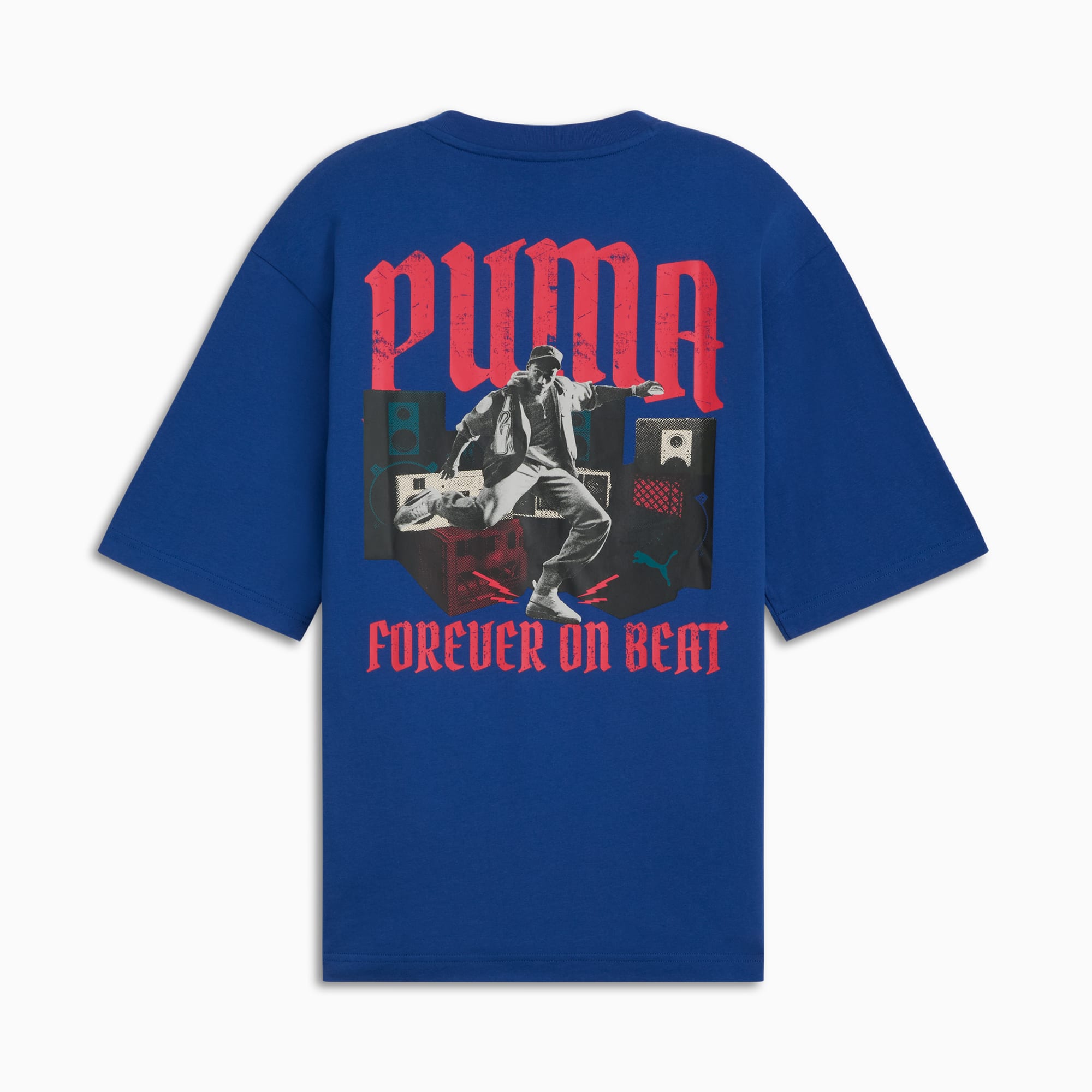★★PUMA★★ Pumamardi mecredi graphic t-shirt ivory 9402420 GRAPHICS Floral Women's Tee | PUMA