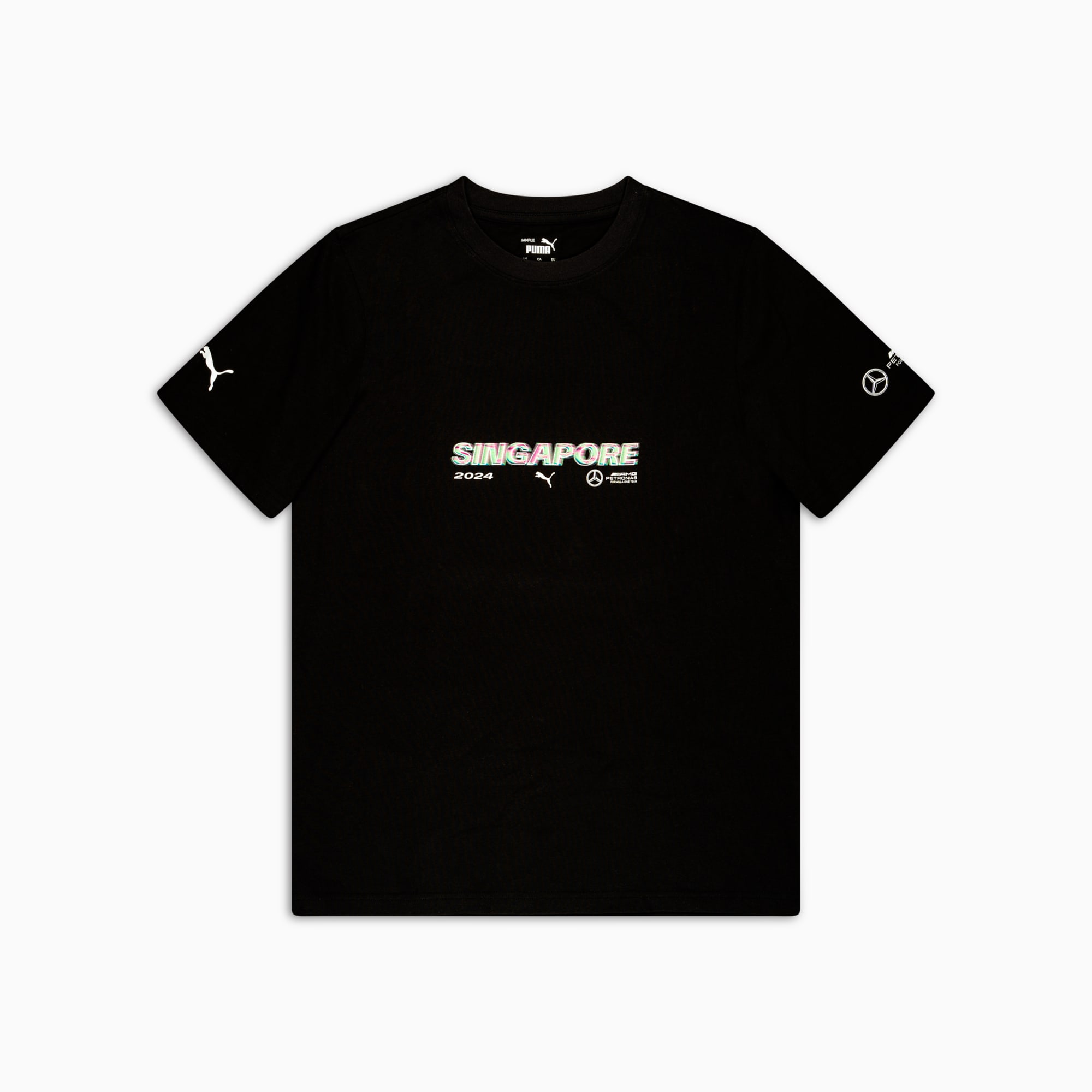 Mercedes AMG Petronas Formula 1 Singapore Tee Men PUMA Black PUMA Shop All Puma PUMA