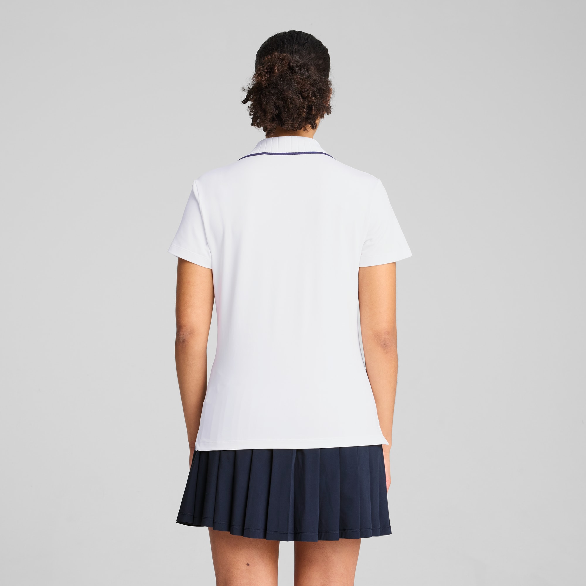 Polo de golf à manches courtes CLOUDSPUN Bridges Femme, White Glow, large