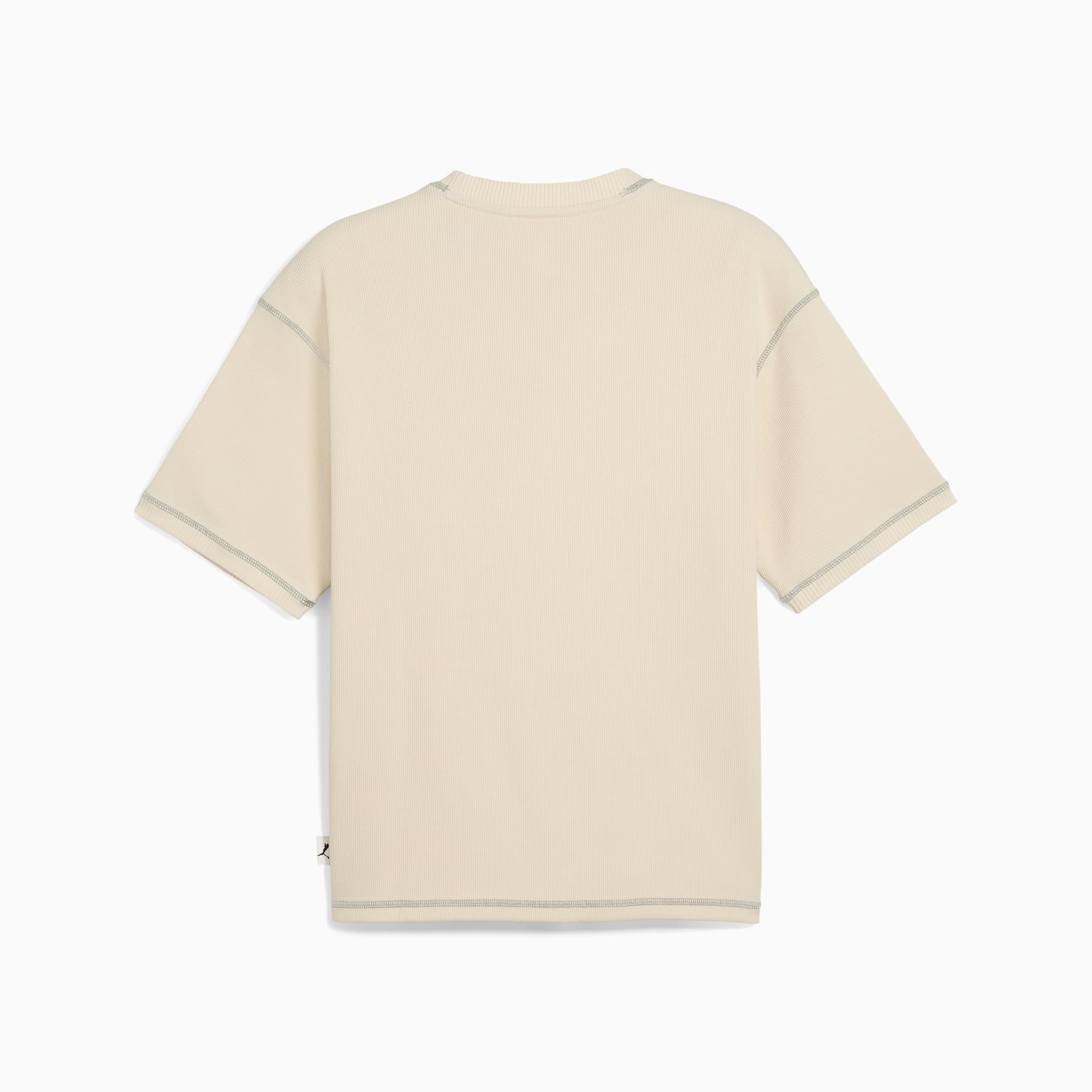 MMQ Rib Tee Men, Alpine Snow, large