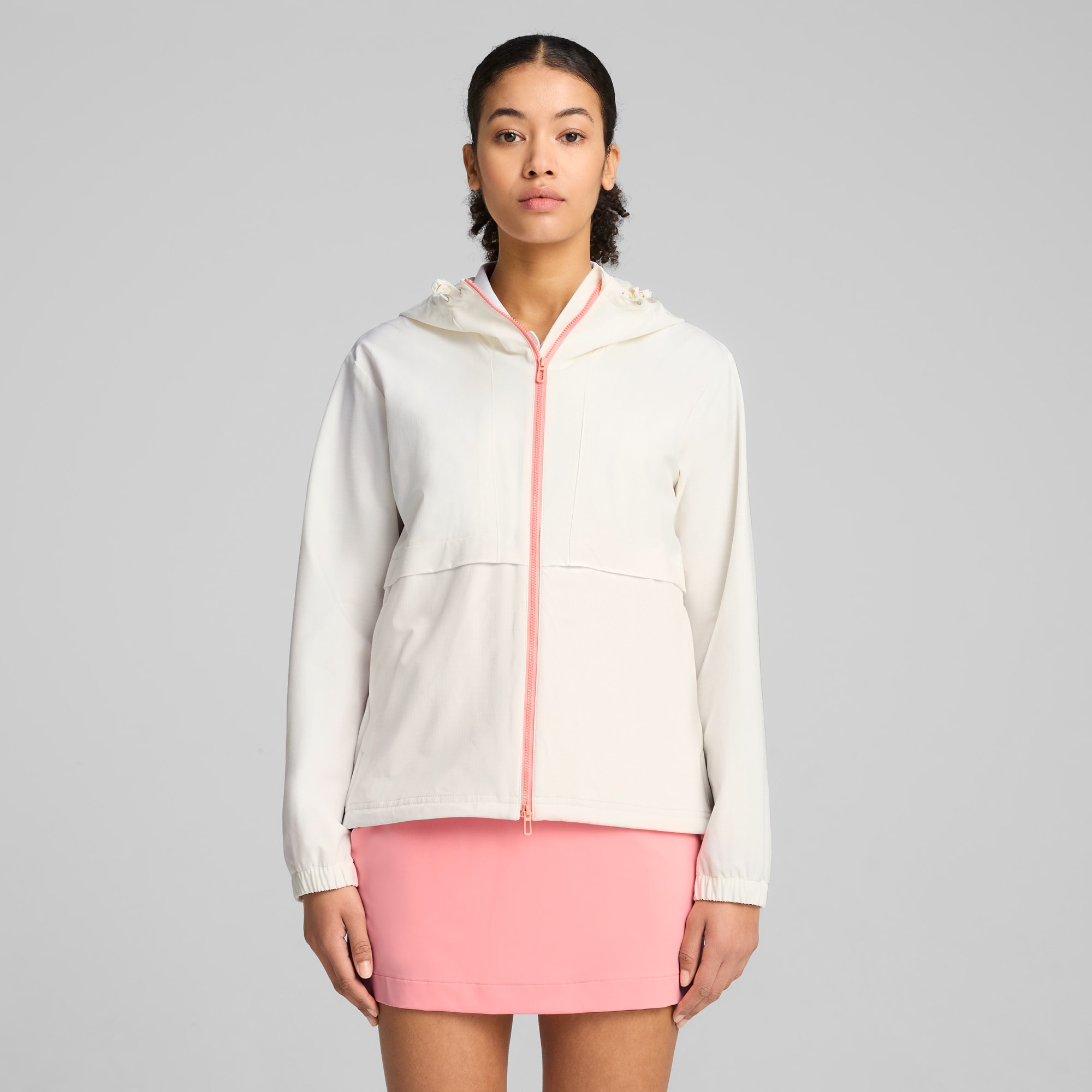 Ripguard Full Zip Jacket Women, Warm White-Pink Fruit, large