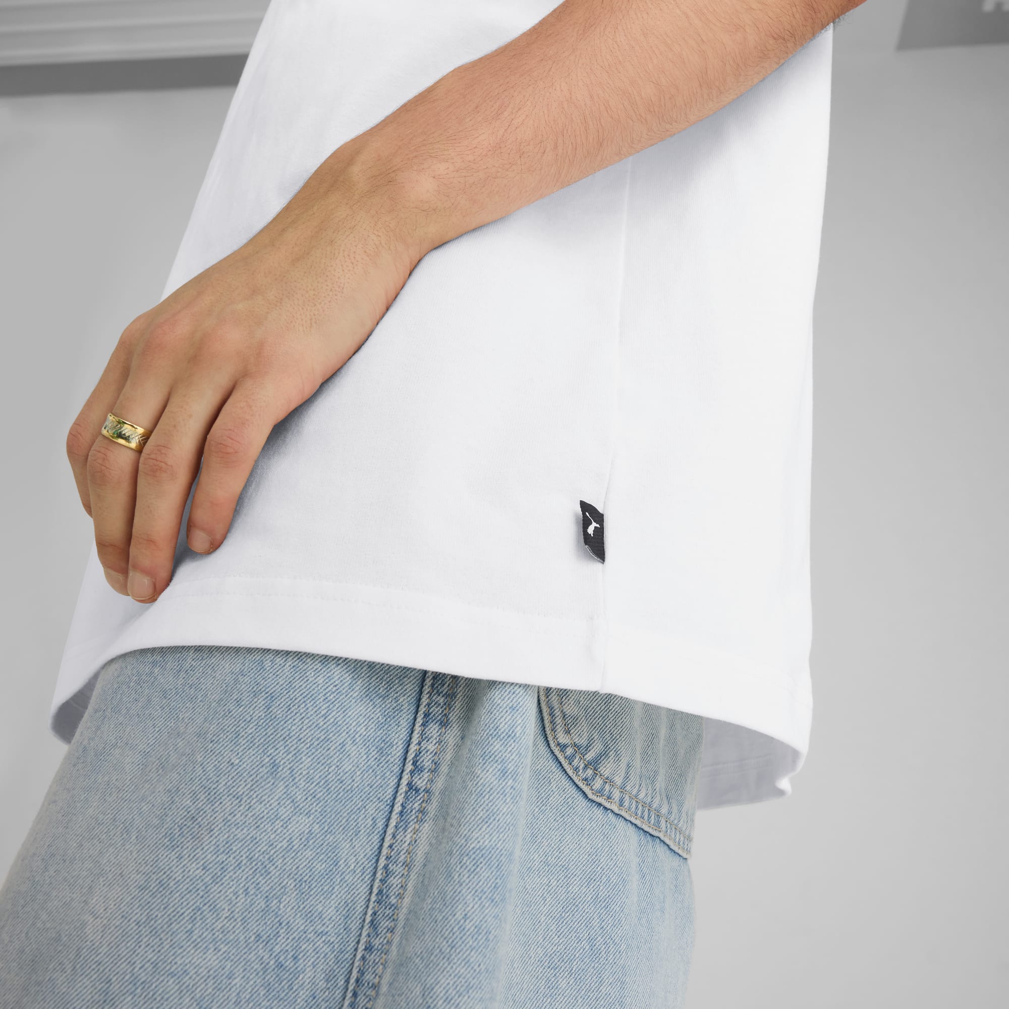 GRAPHICS Marathon Tee Men, PUMA White, large