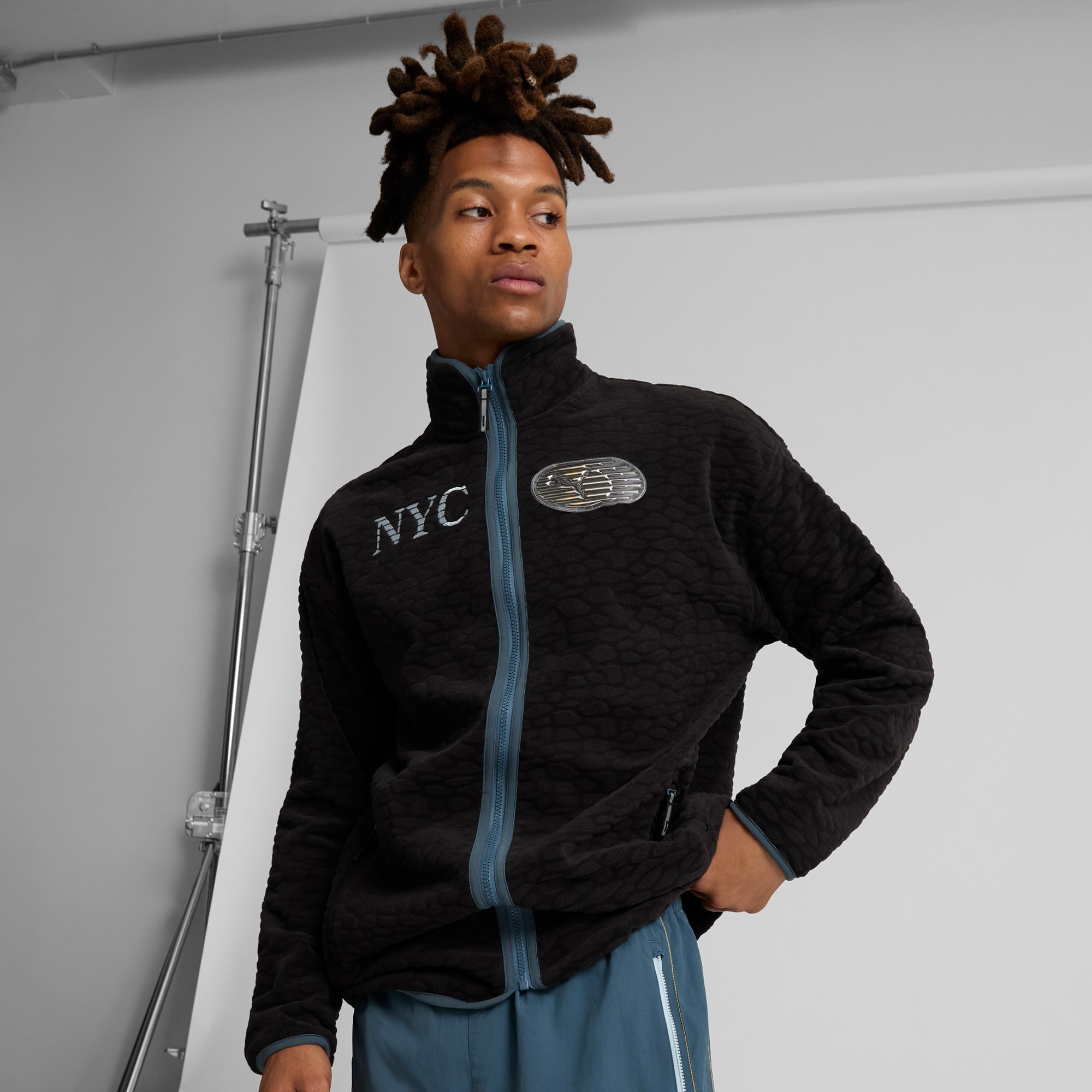 Puma fleece jacket deals