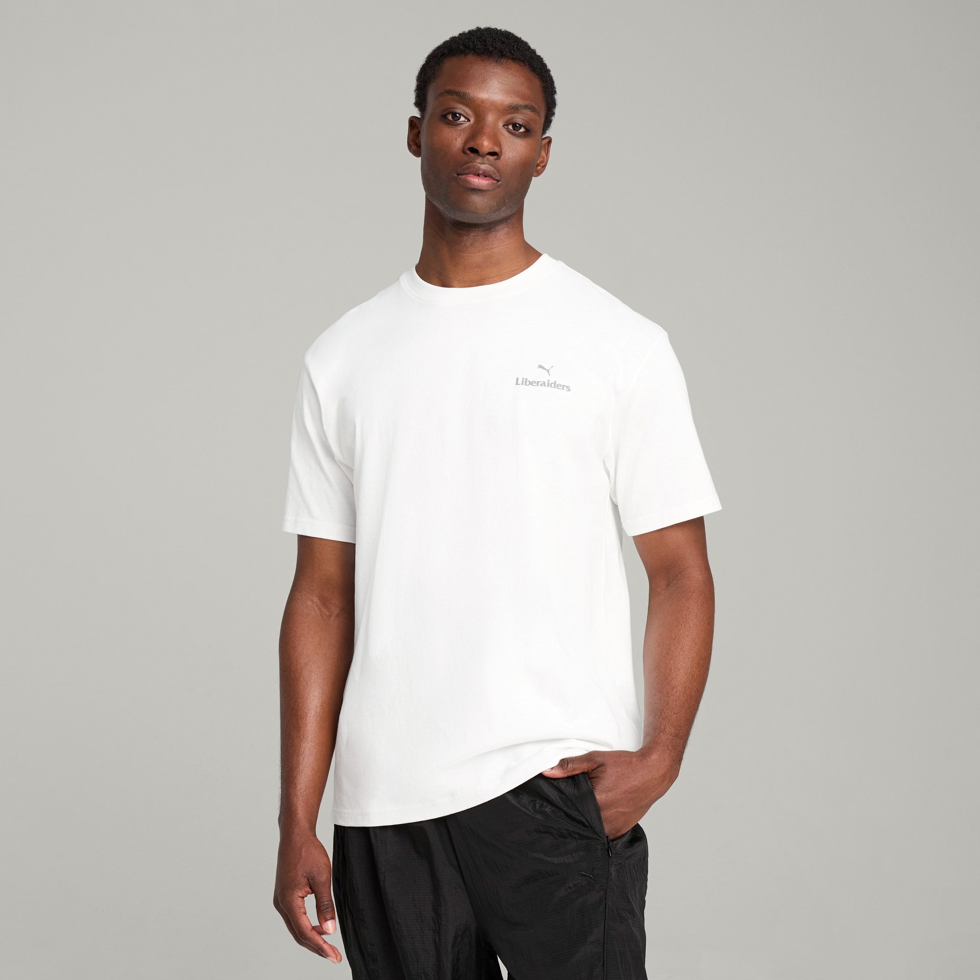 PUMA x LIBERAIDERS Tee Unisex, PUMA White, large