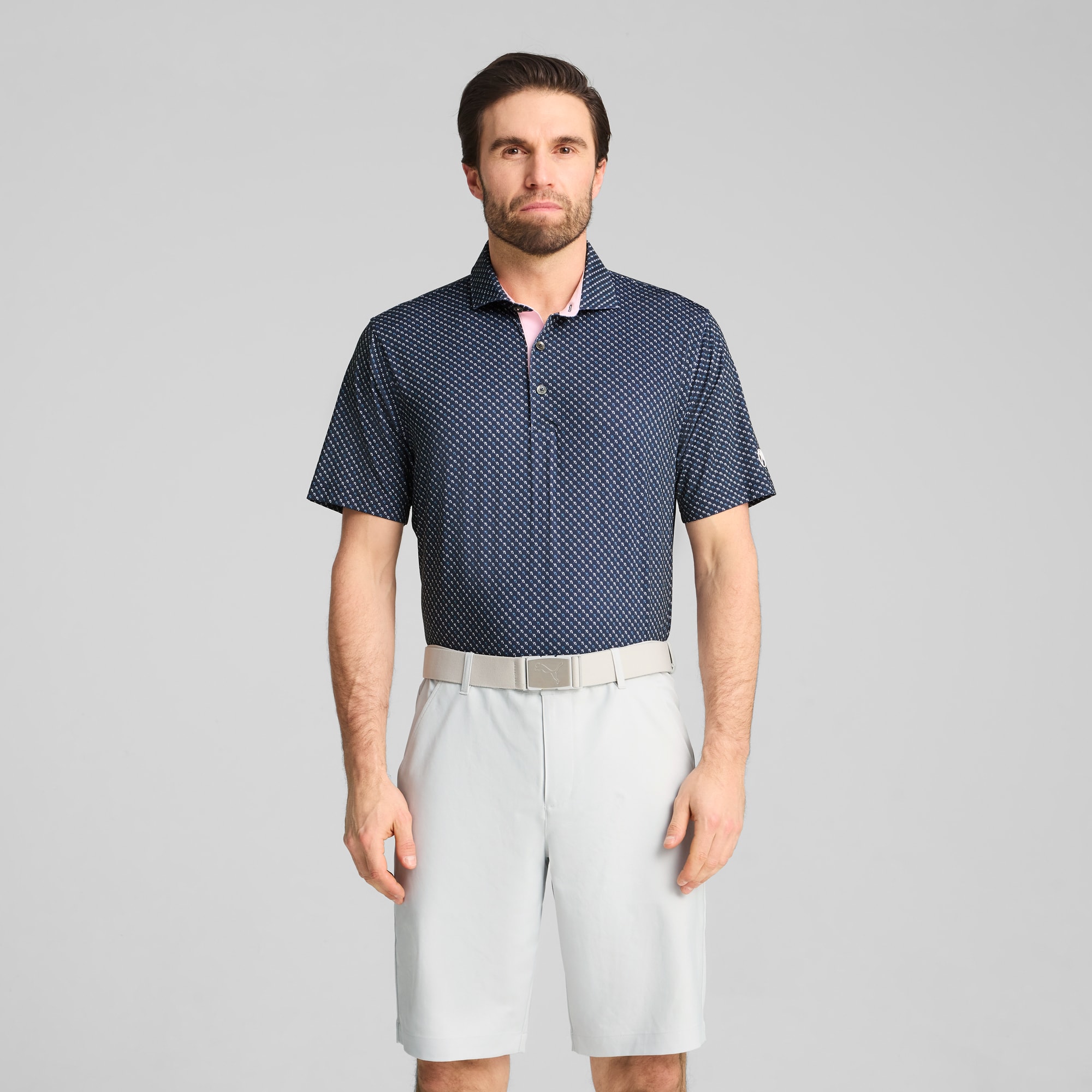 PUMA x ARNOLD PALMER Micro Umbrellas Golf Polo Men