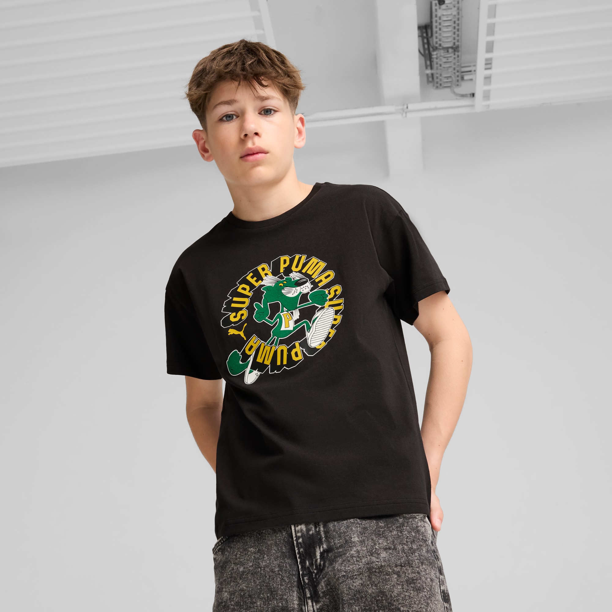 T shirt puma ragazzo discount