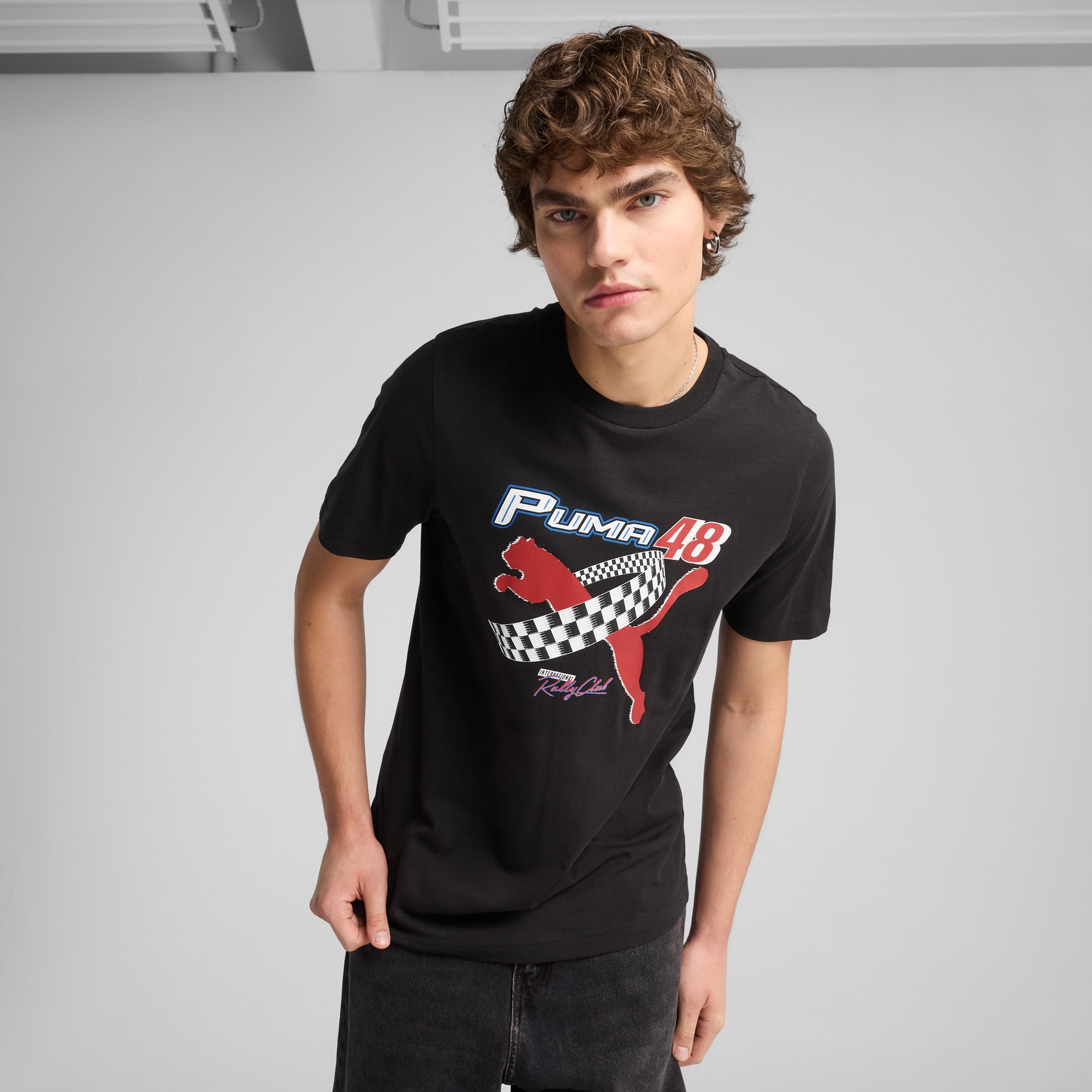 GRAPHICS PUMA Moto Tee Men, PUMA Black, large