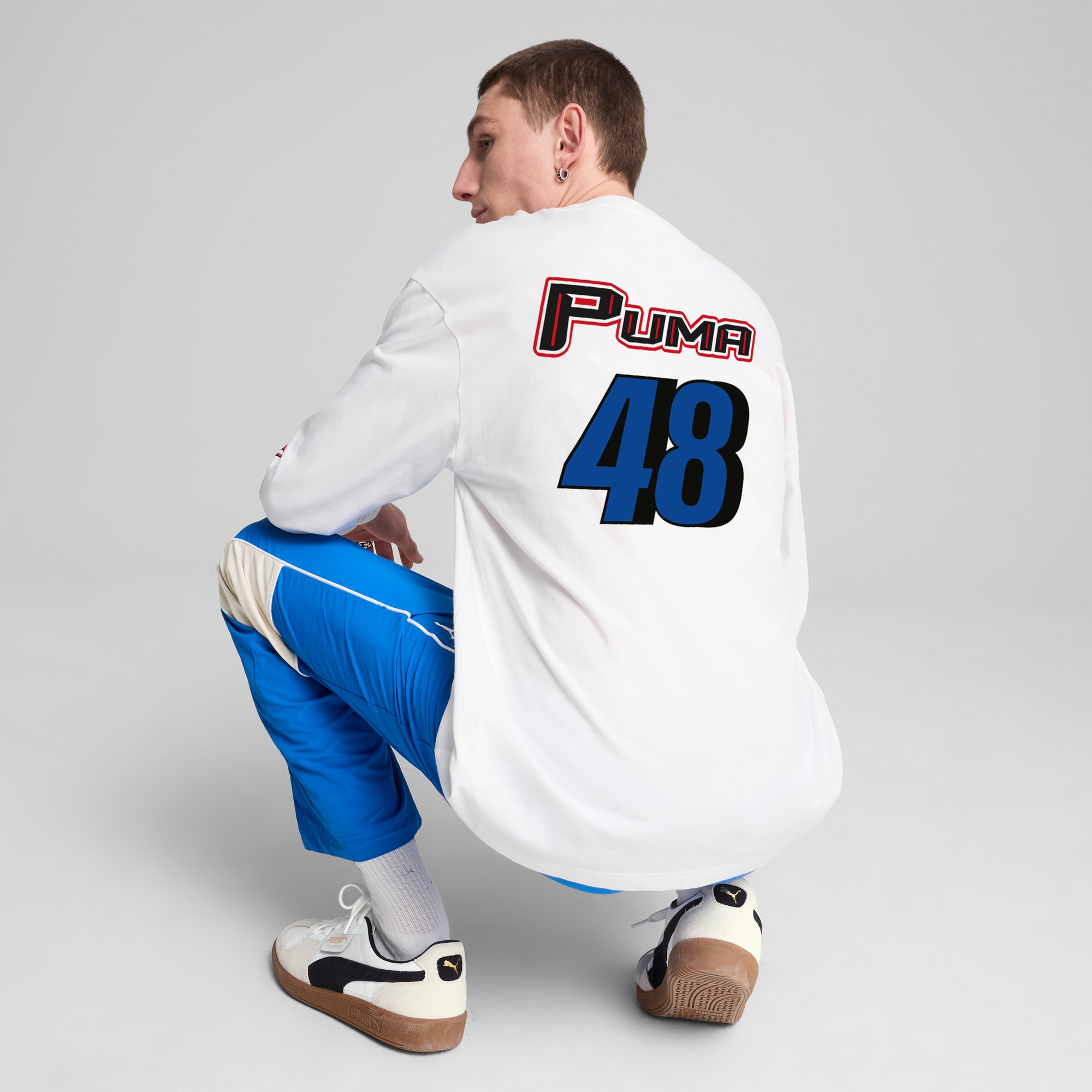 GRAPHICS PUMA Moto Relaxed Tee Men, PUMA White, large