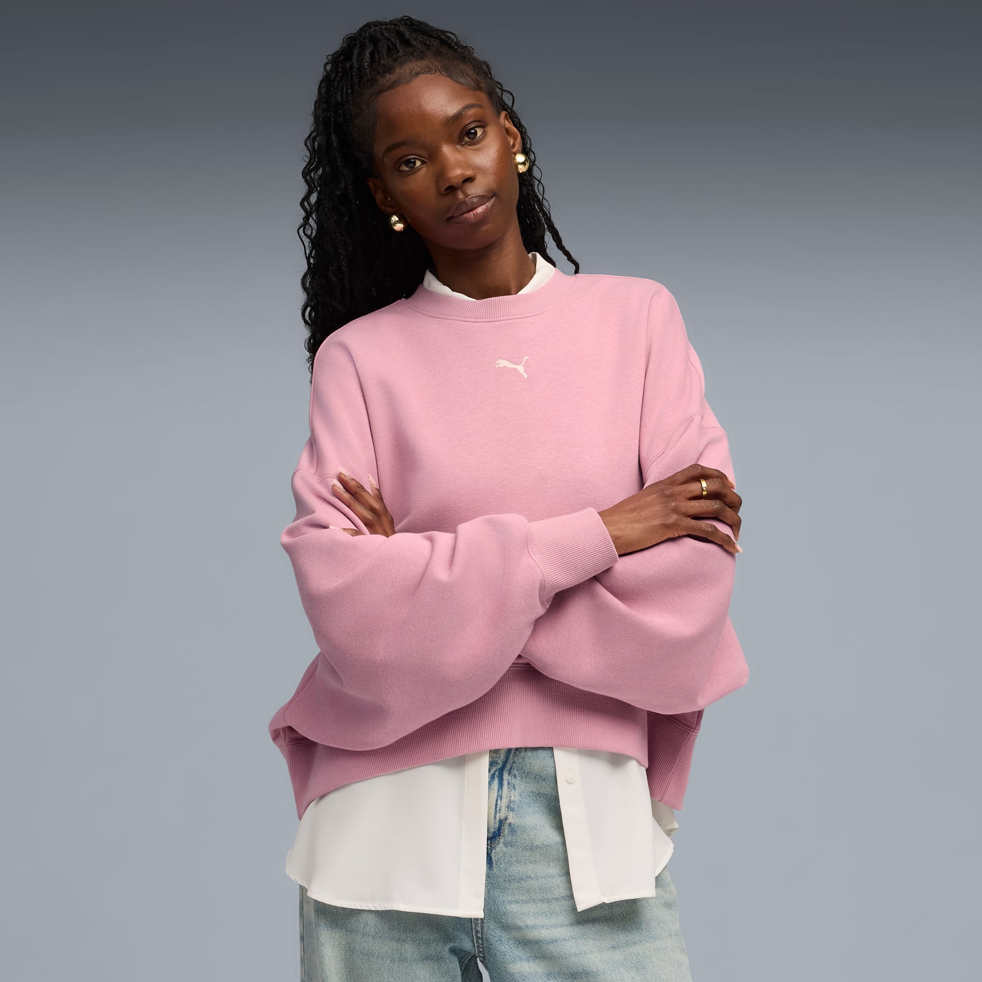 peate sweat pink トレーナー　スウェット UNIVERSAL PRODUCTS - Phatee Hemp Zip Up Sweat -スウェット