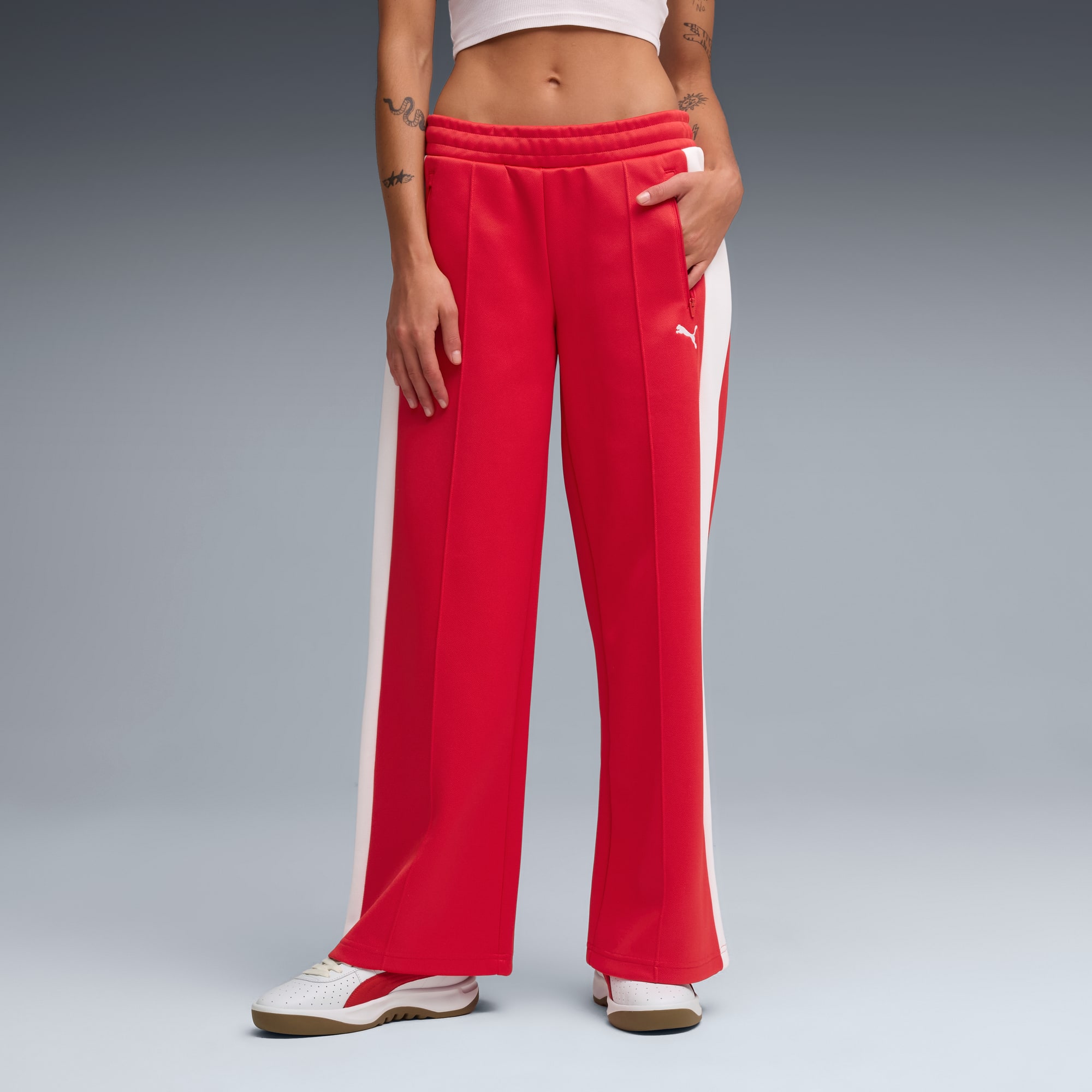 Current☆23SS LOW RISE TRACK PANTS Current☆23SS LOW RISE TRACK PANTS Women's Low Rise Joggers