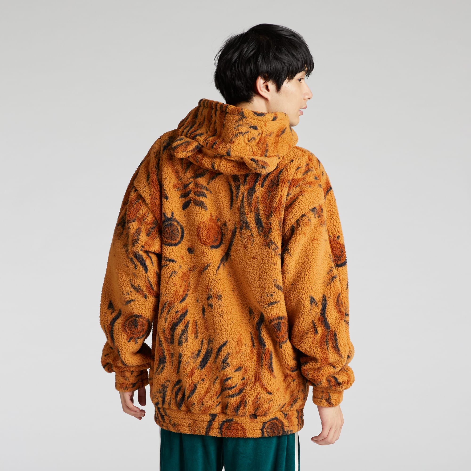NEKO T7 Sherpa Hoodie Unisex, Caramel Latte, large