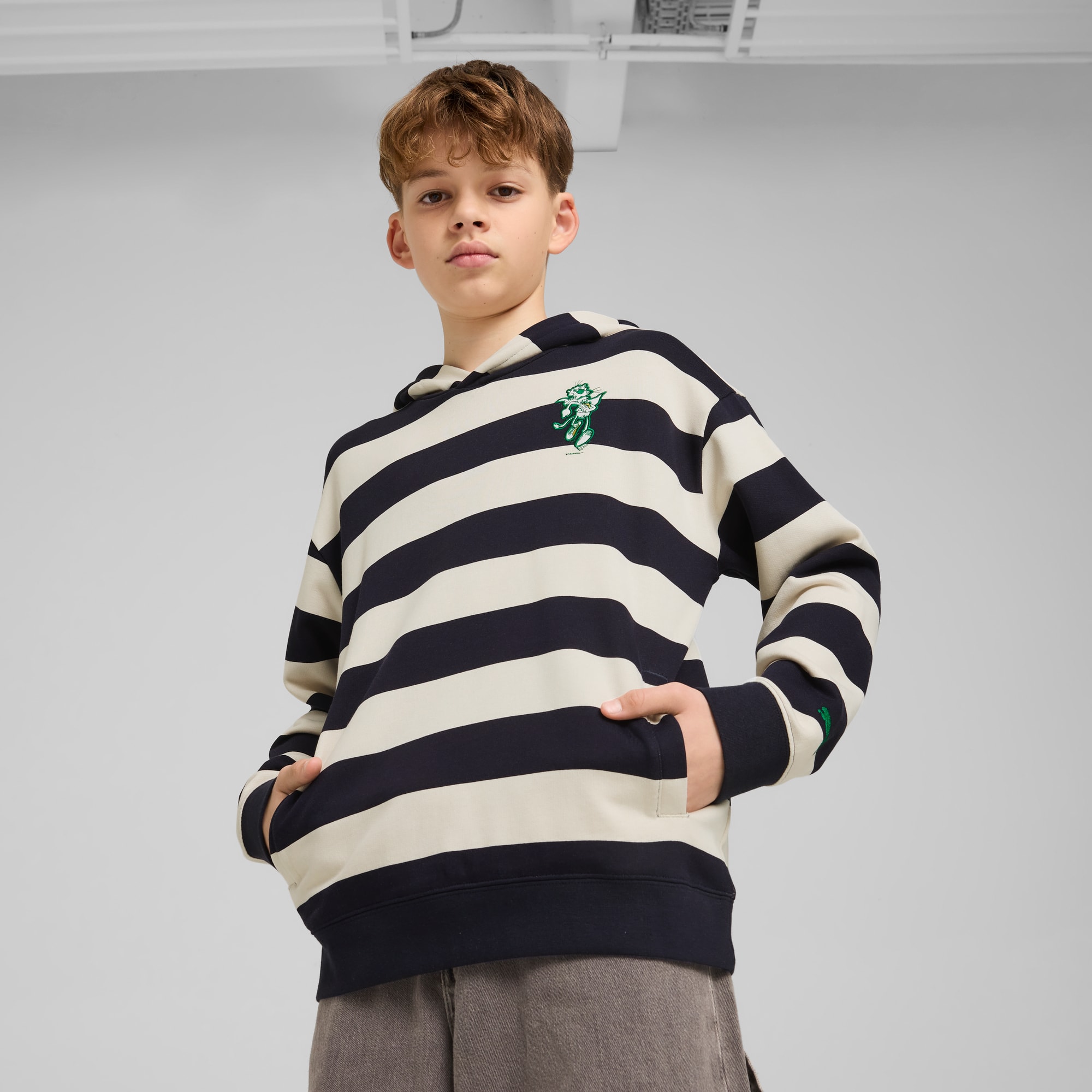 Sweat a capuche avec motif SUPER PUMA Enfant et Adolescent PUMA