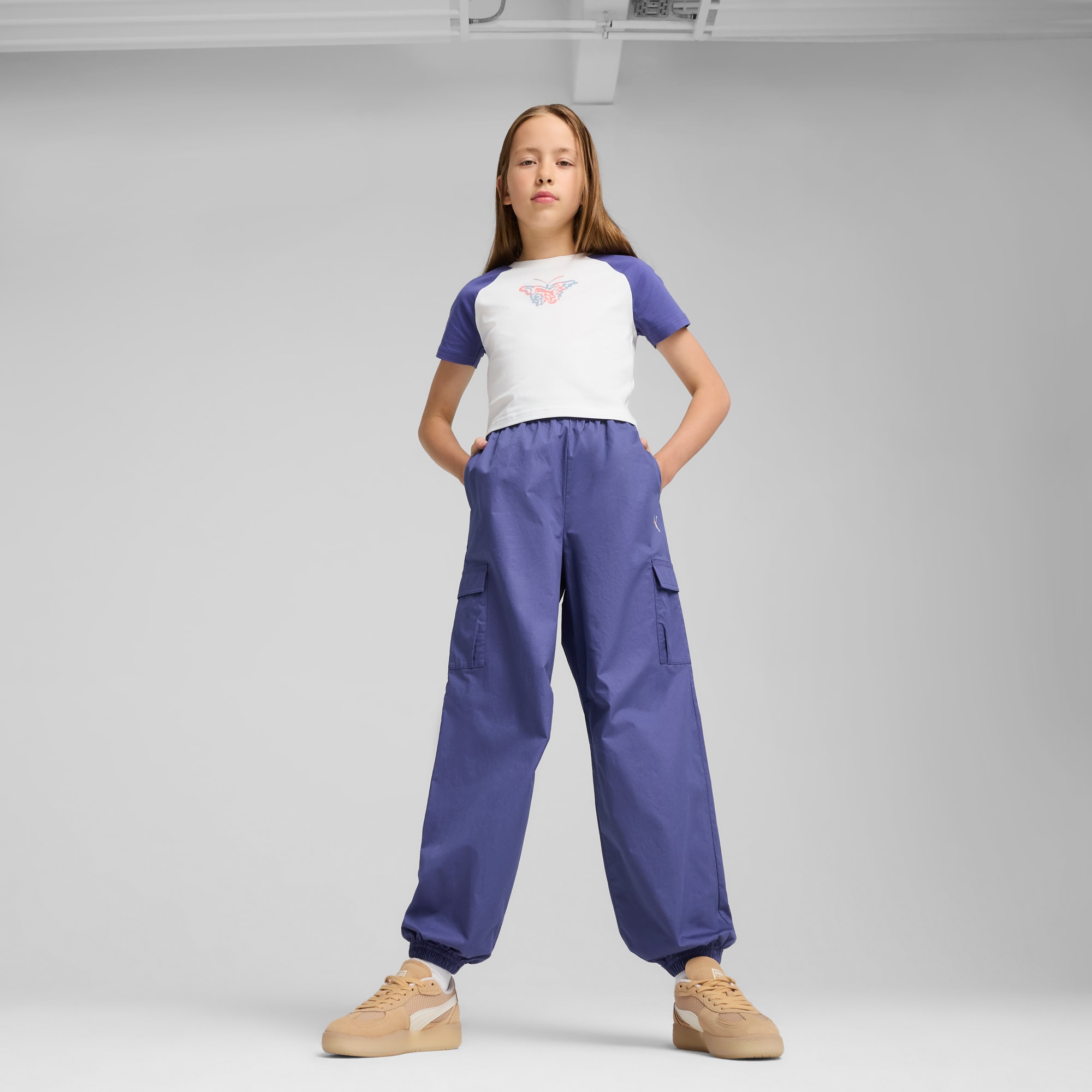 BUTTERFLY-VIBE-Big-Kids'-Cargo