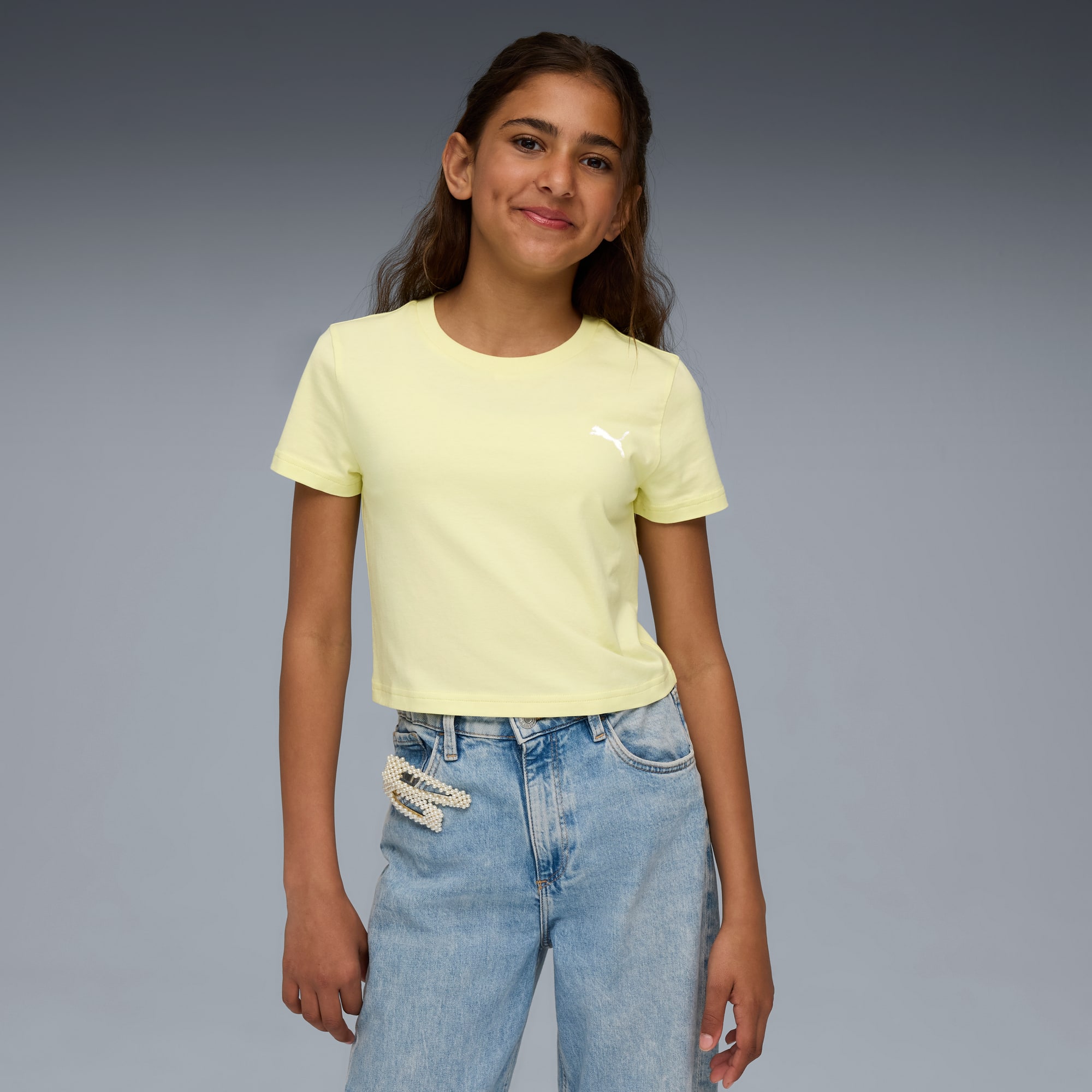 Wardrobe Essentials Big Kids' Baby Tee | PUMA