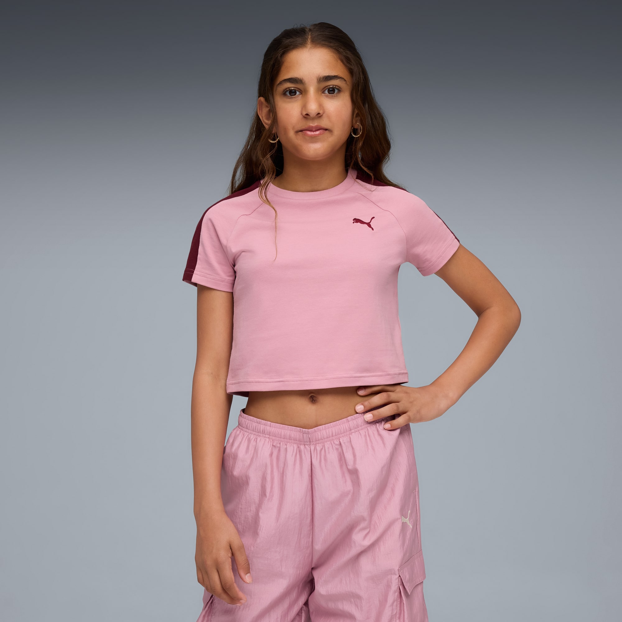 ★★PUMA★★ T7 Baby Tee T7 Baby Tee 63189901 CLASSICS Women's Baby Tee | PUMA