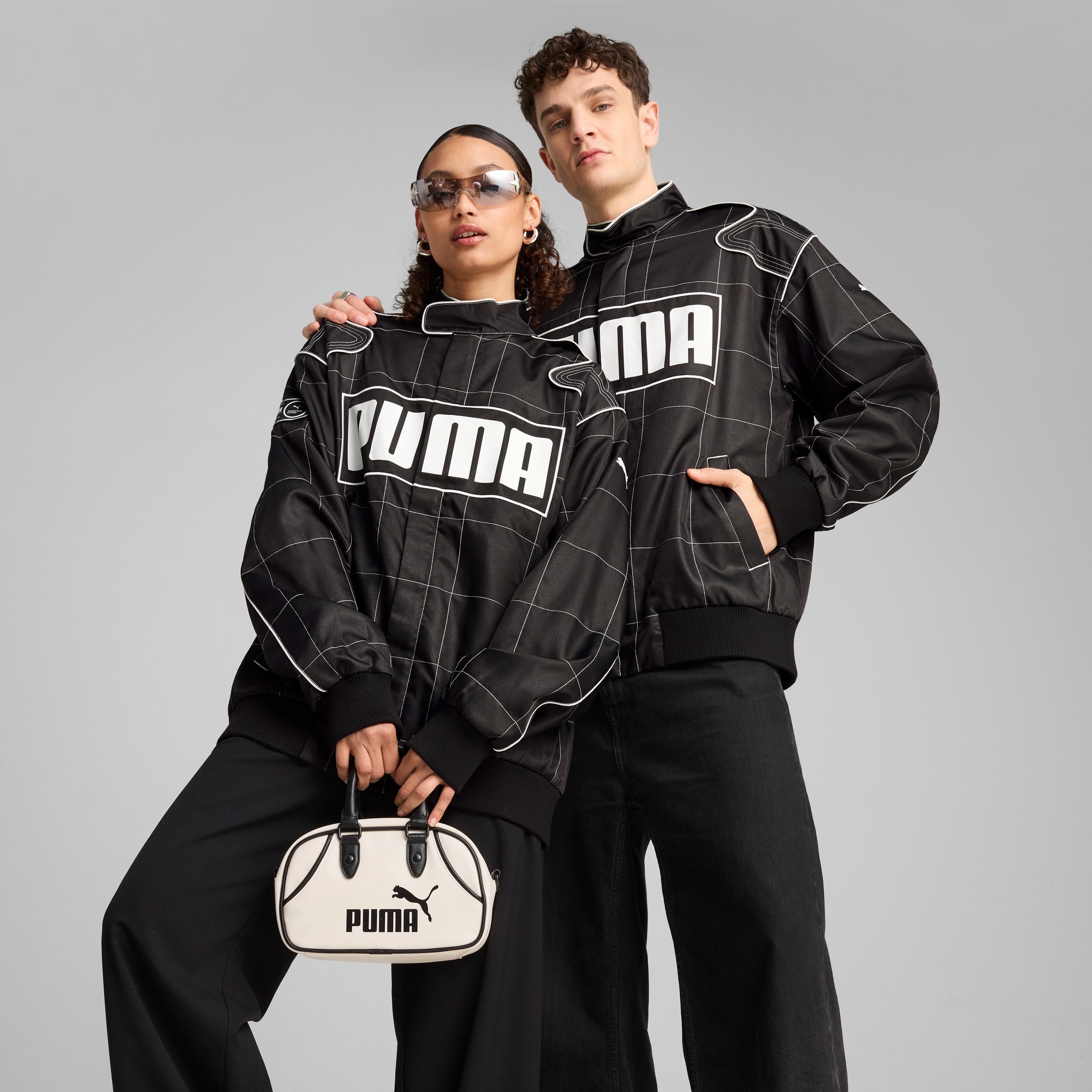 ARCHIVE SEASONAL Men's Relaxed Racer Jacket - PUMA Black