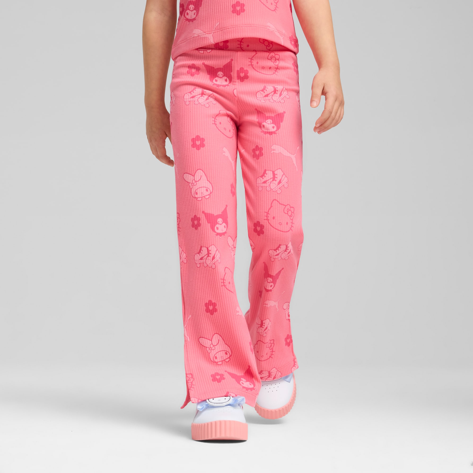 PUMA x HELLO KITTY® & FRIENDS Little Kids' Ribbed Flared