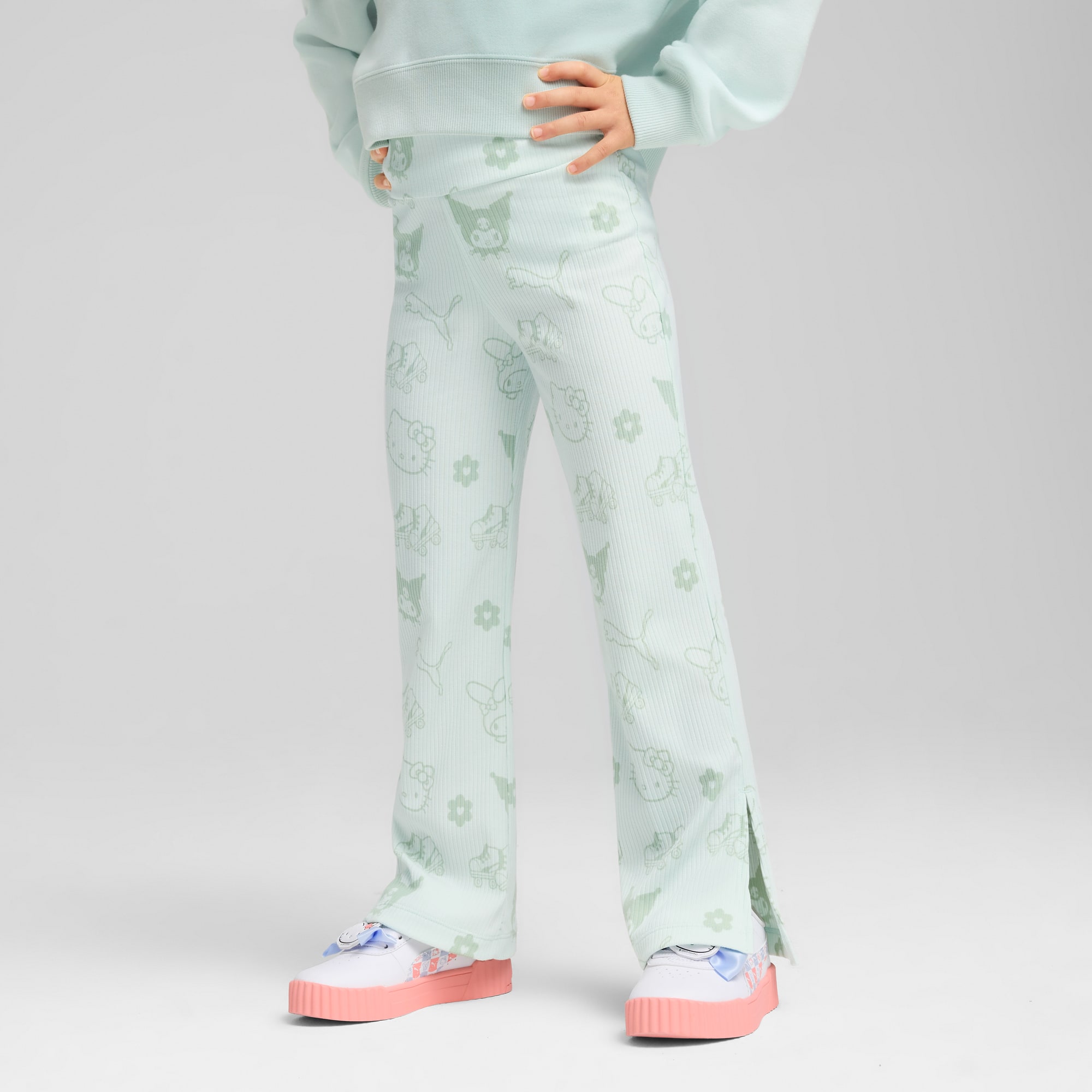 PUMA x HELLO KITTY® & FRIENDS Little Kids' Ribbed Flared