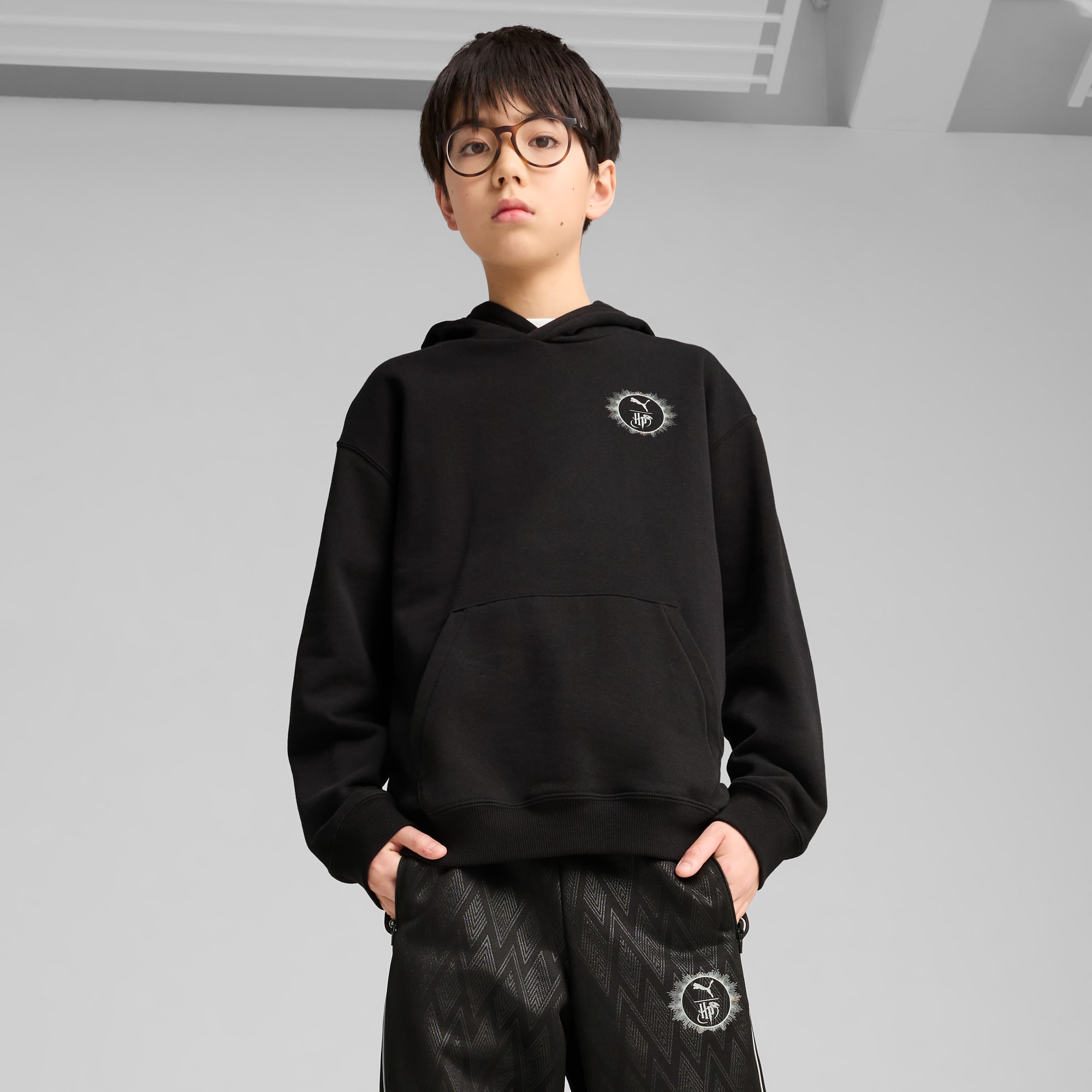 PUMA x HARRY POTTER Big Kids' Relaxed Graphic Hoodie | PUMA