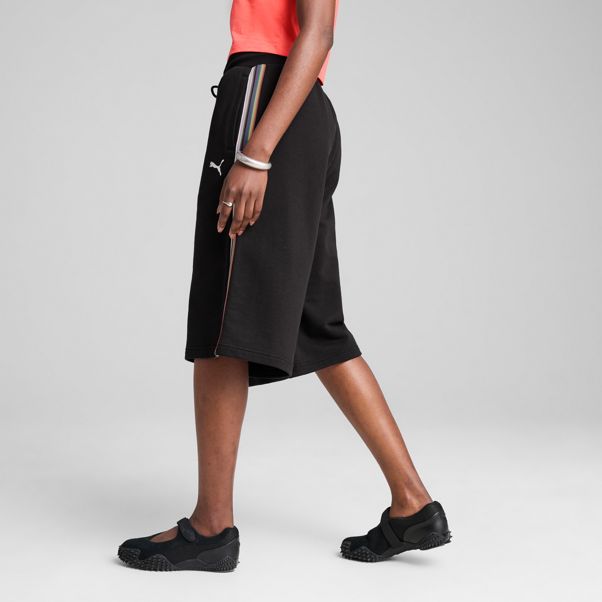PUMA×UEG SHORTS AND LEGGINGS      UNISEX Shorts Puma SHAPELUXE SEAMLESS HW 6` SHORT TIGHT
