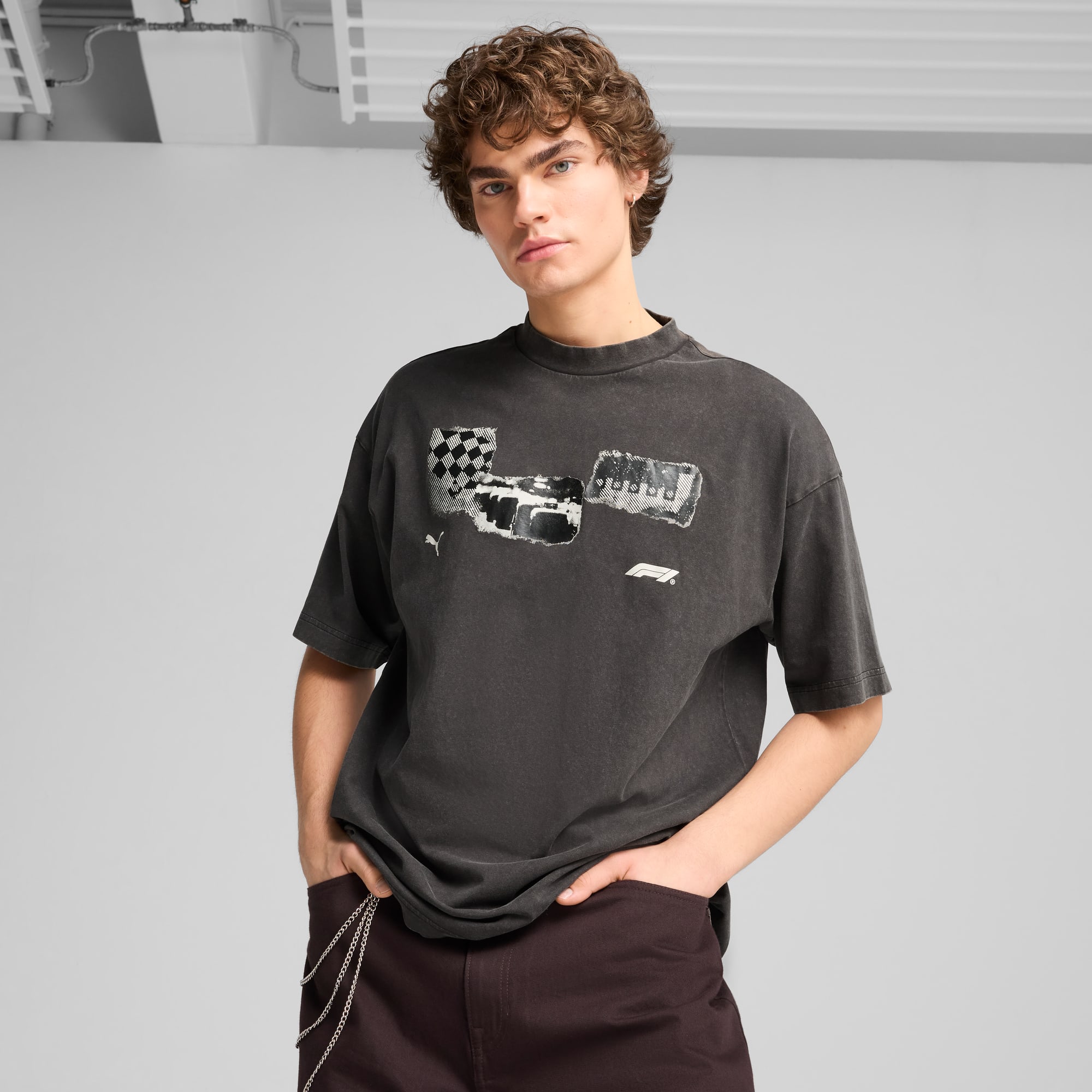 F1® Graphic Tee Men, PUMA Black, large