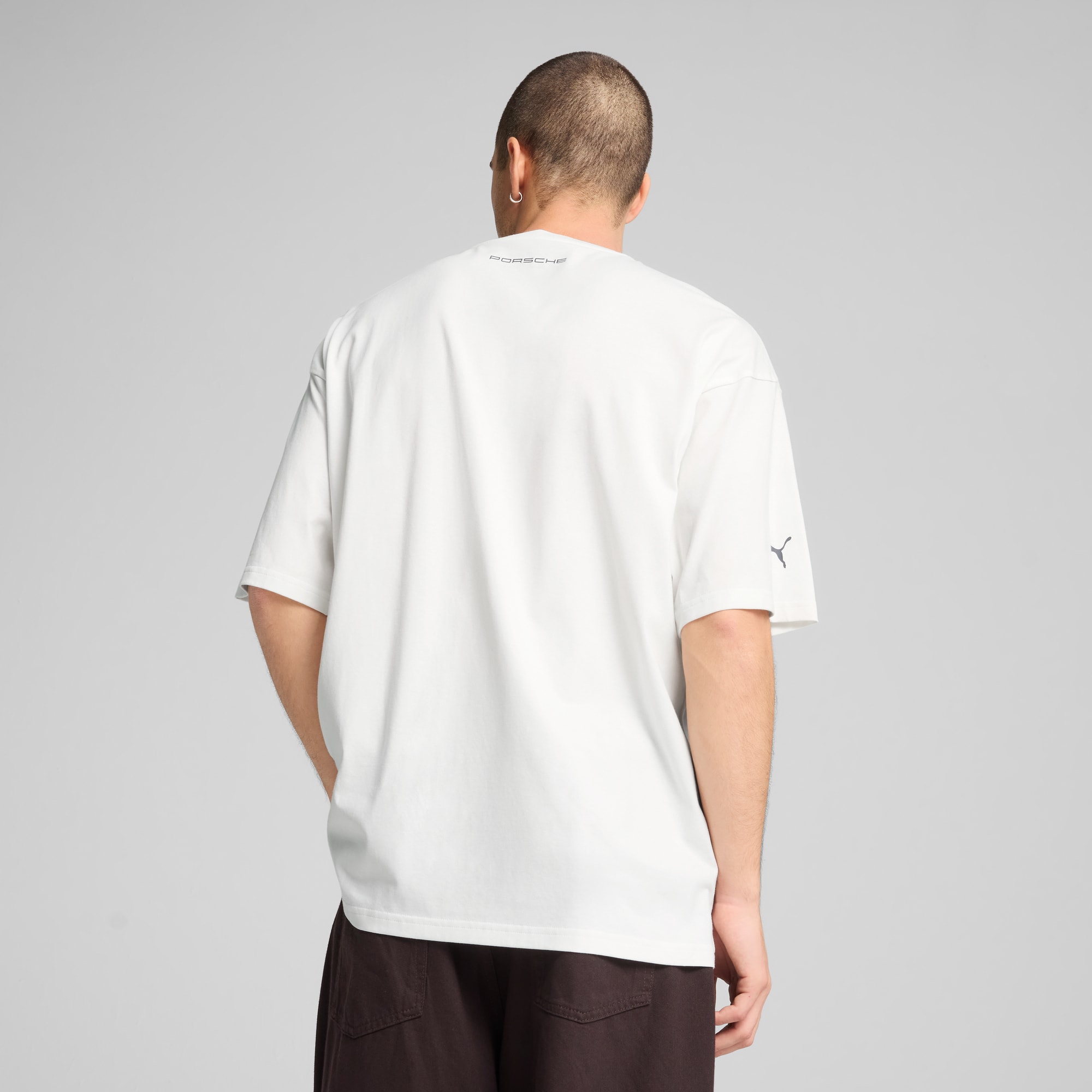 Porsche Legacy Graphic Tee 2 Men, PUMA White, large