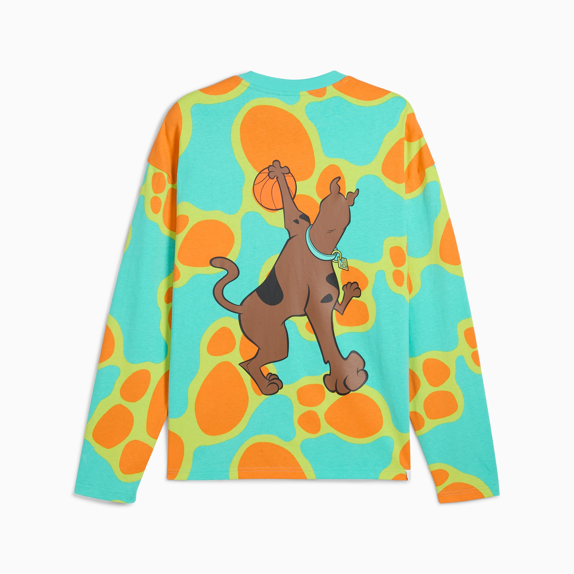 Maglia a maniche lunghe PUMA HOOPS x SCOOBY DOO da uomo PUMA