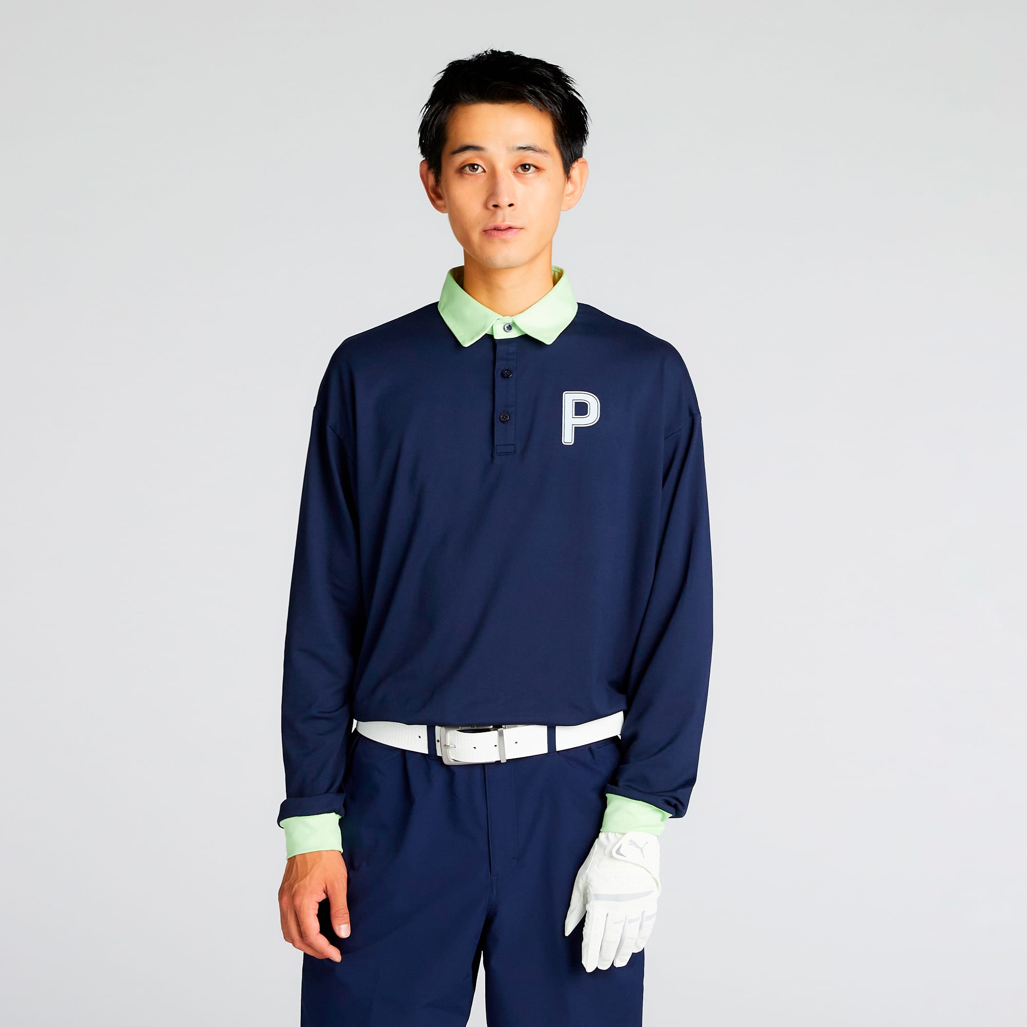 【税込】 PUMA公式】メンズ ゴルフ PC ピーチ ストレッチ スムース Mサイズ
