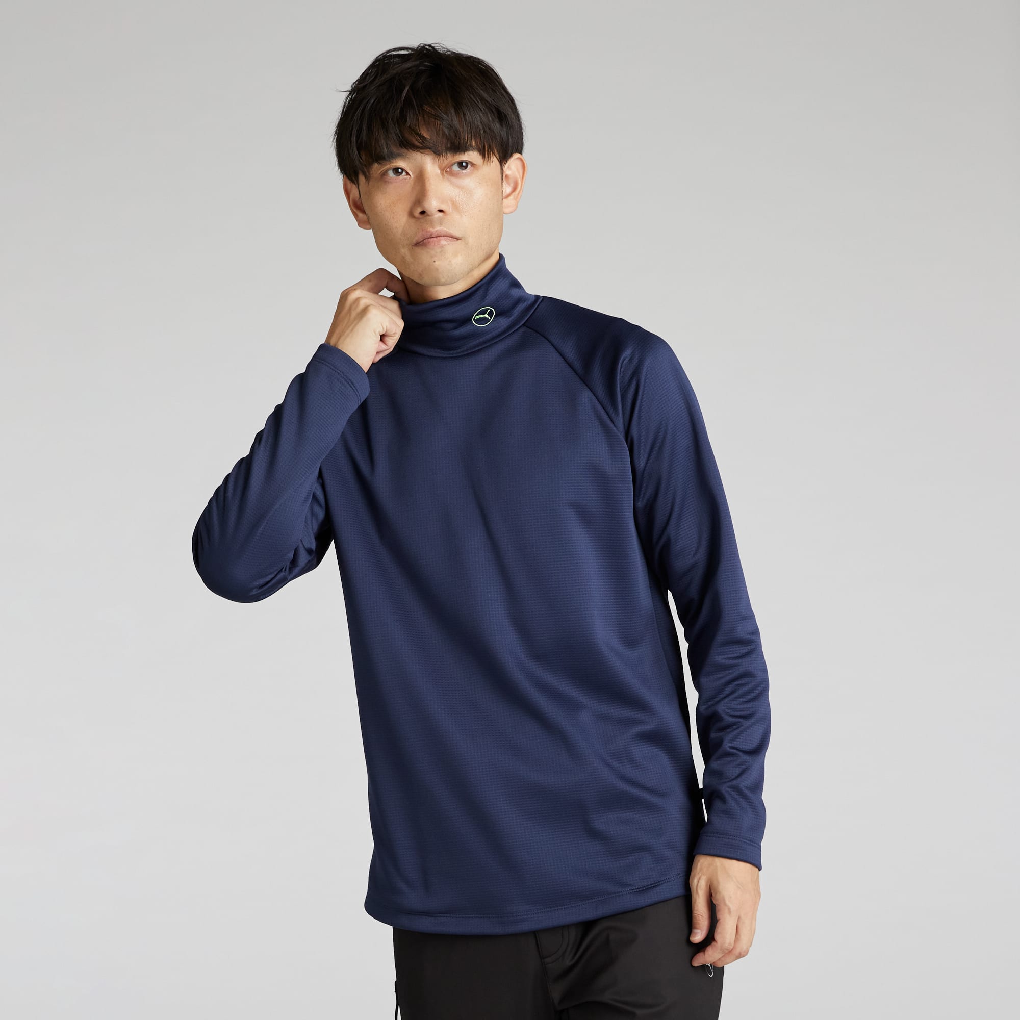 PUMA （セール）プーマ ゴルフ ストレッチ グリッド フリース
