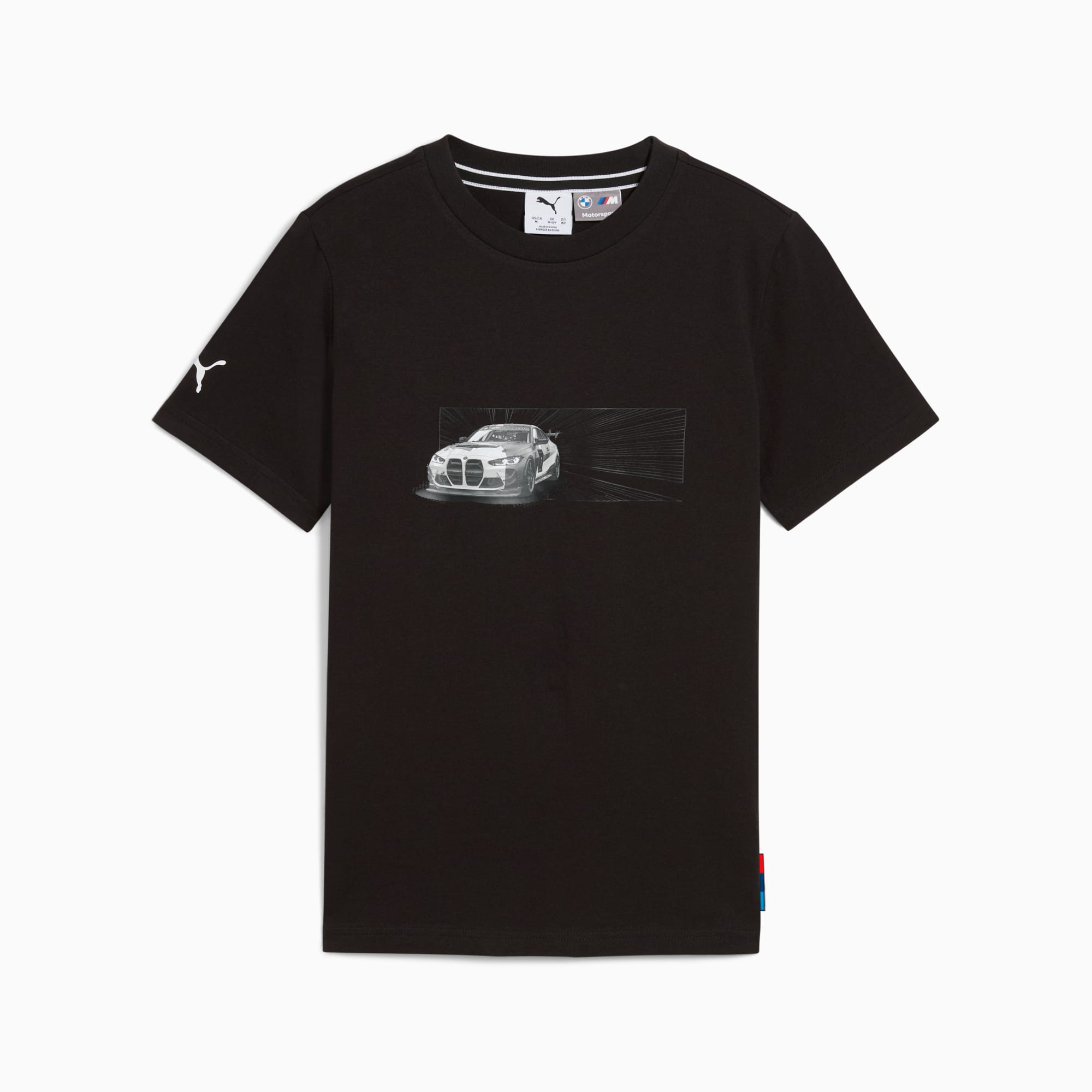 BMW Motorsport Car Graphic Big Kids' Tee