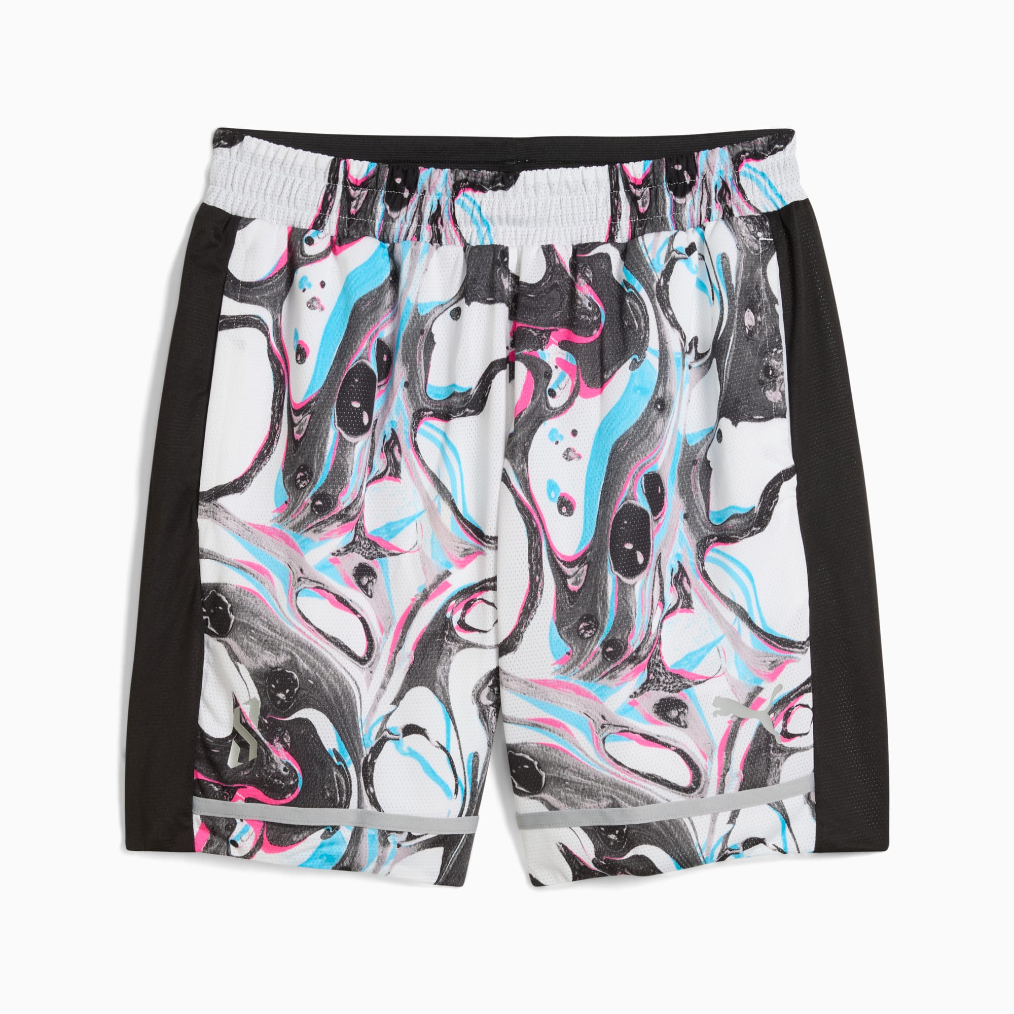 Pantaloncini da basket Scoot Lab All Jaws da uomo white PUMA