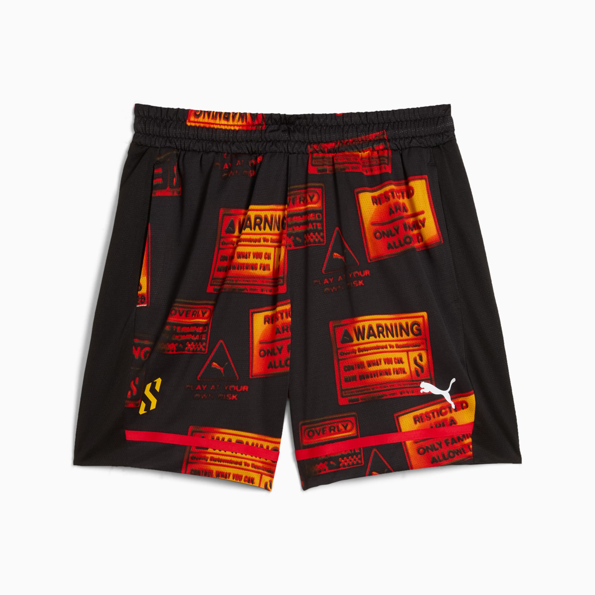 Scoot Caution All Jaws Men's Basketball Shorts | PUMA