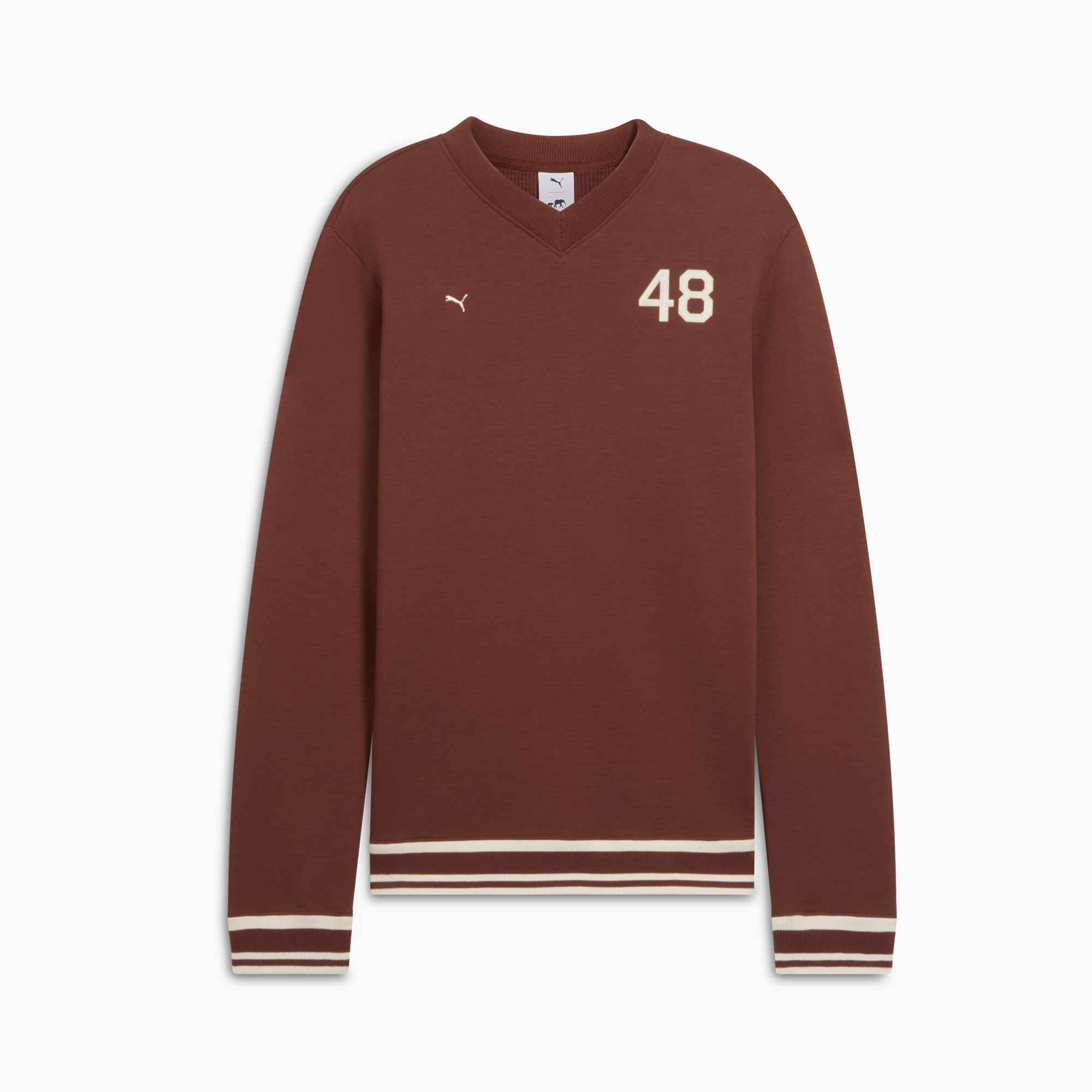 PUMA x THE BROOKLYN CIRCUS Men's V-Neck Crew Sweatshirt | PUMA