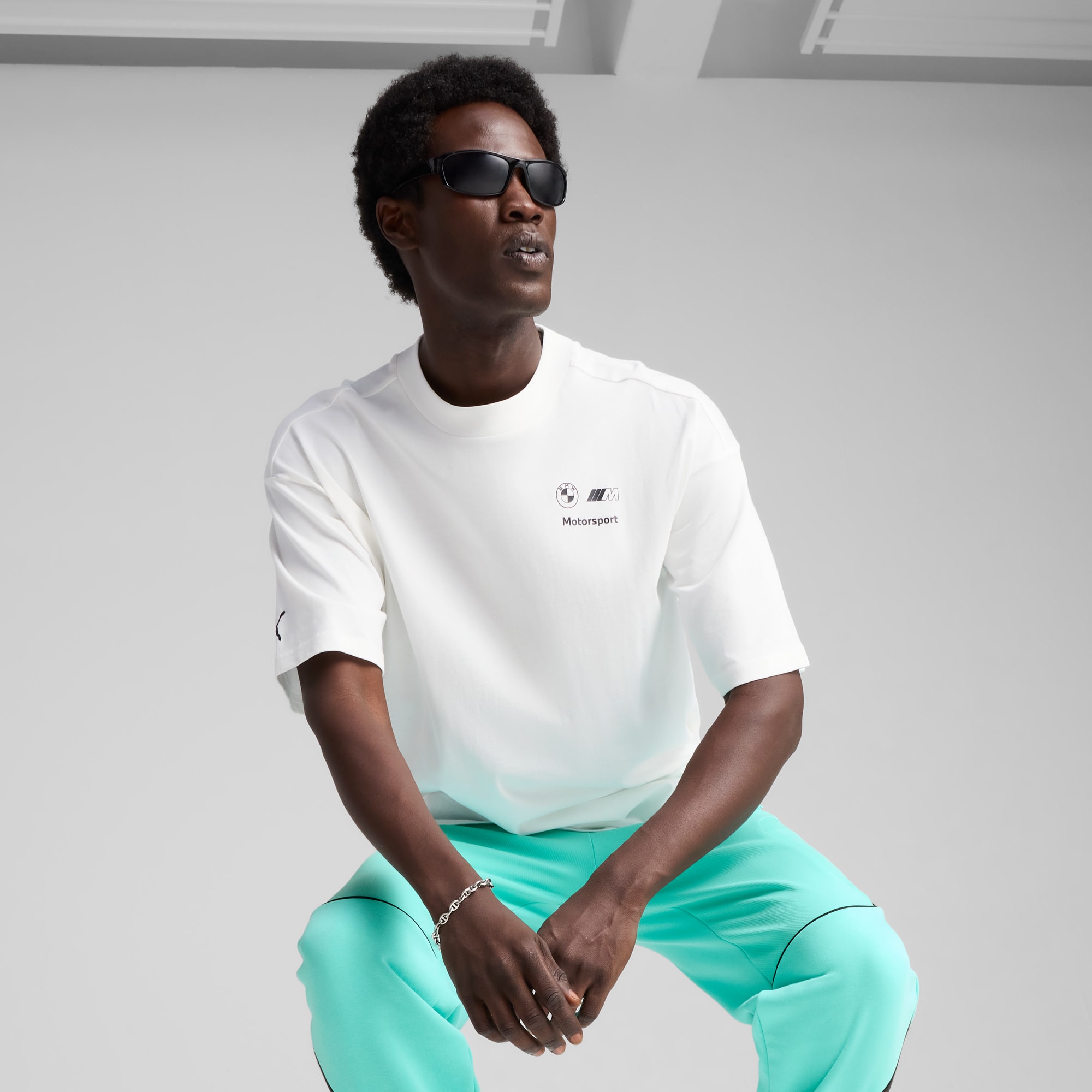 PUMA公式】メンズ BMW MMS カラースプラッシュ 半袖 Tシャツ