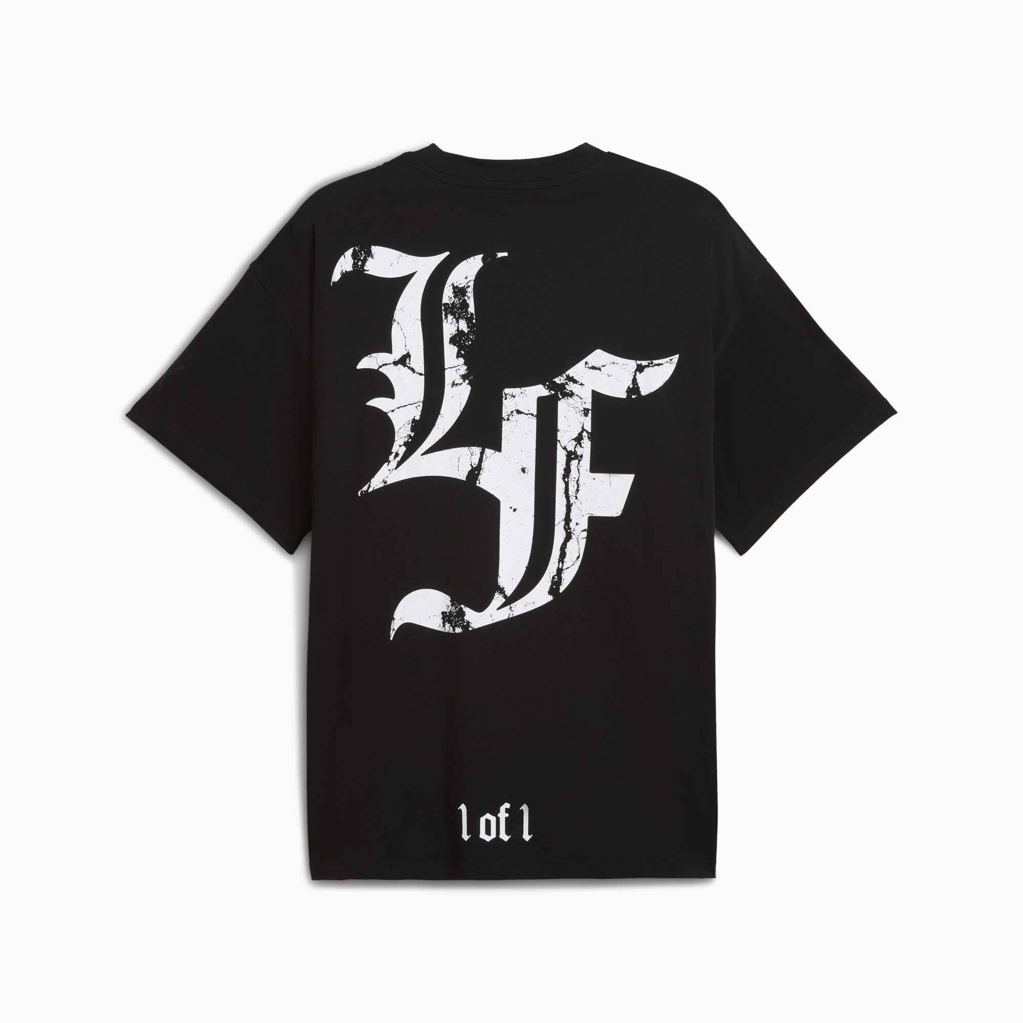 PUMA｜HOOPS x LAFRANCE クロームマーブル 半袖Tシャツ T-Shirt Puma Hoops X LaFrancé Written In Chrome Marble Black