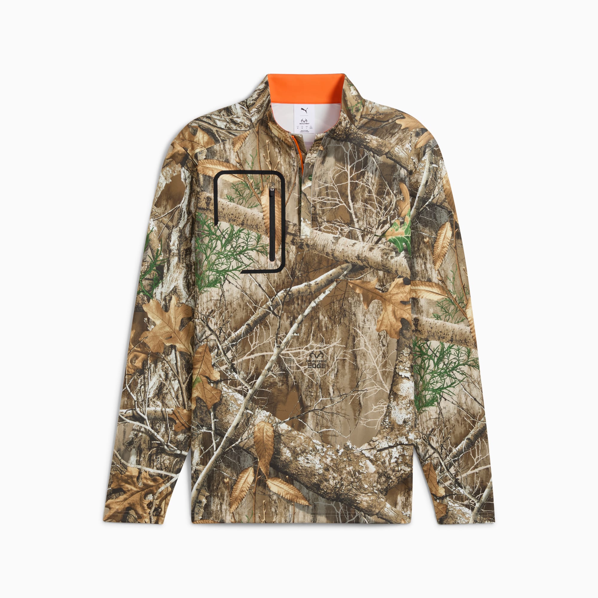 PUMA公式】メンズ ゴルフ PUMA x REALTREE クォータージップ
