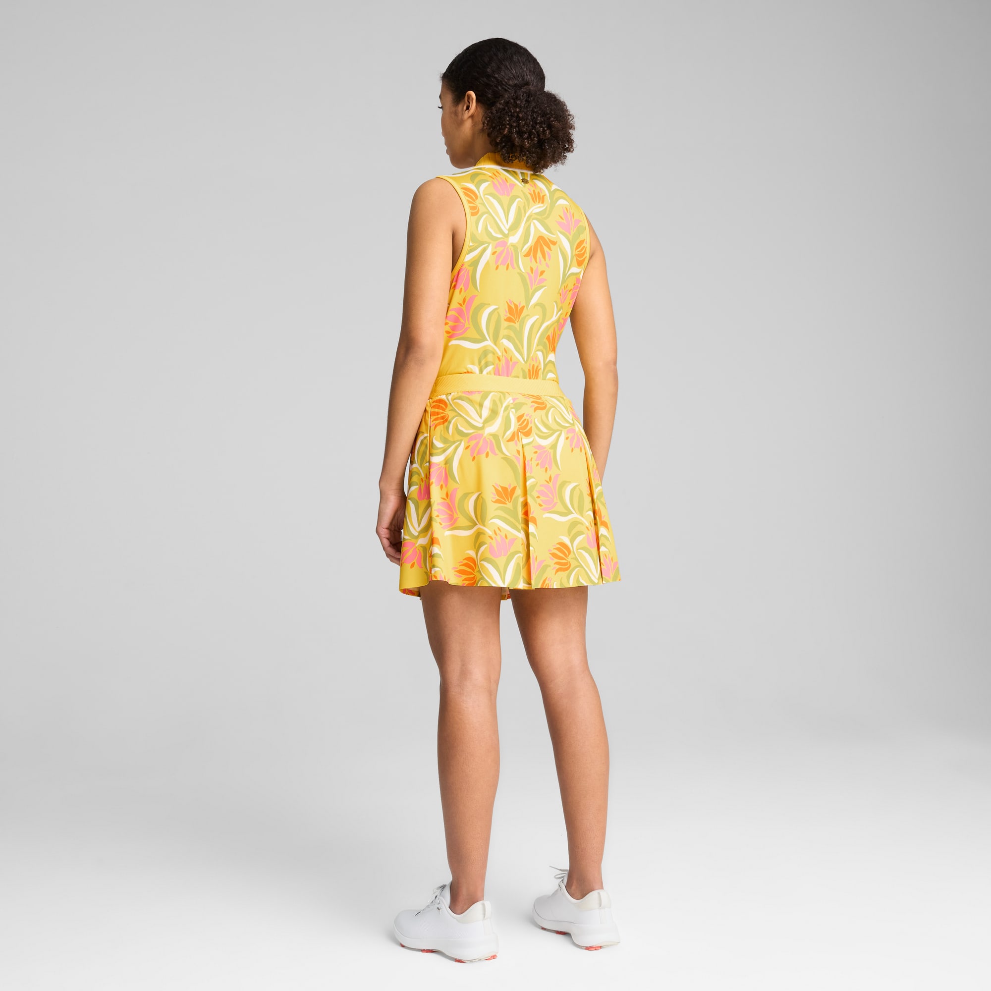 Damska spódnica plisowana PUMA × DANI DAZEY, Sunny Yellow, large