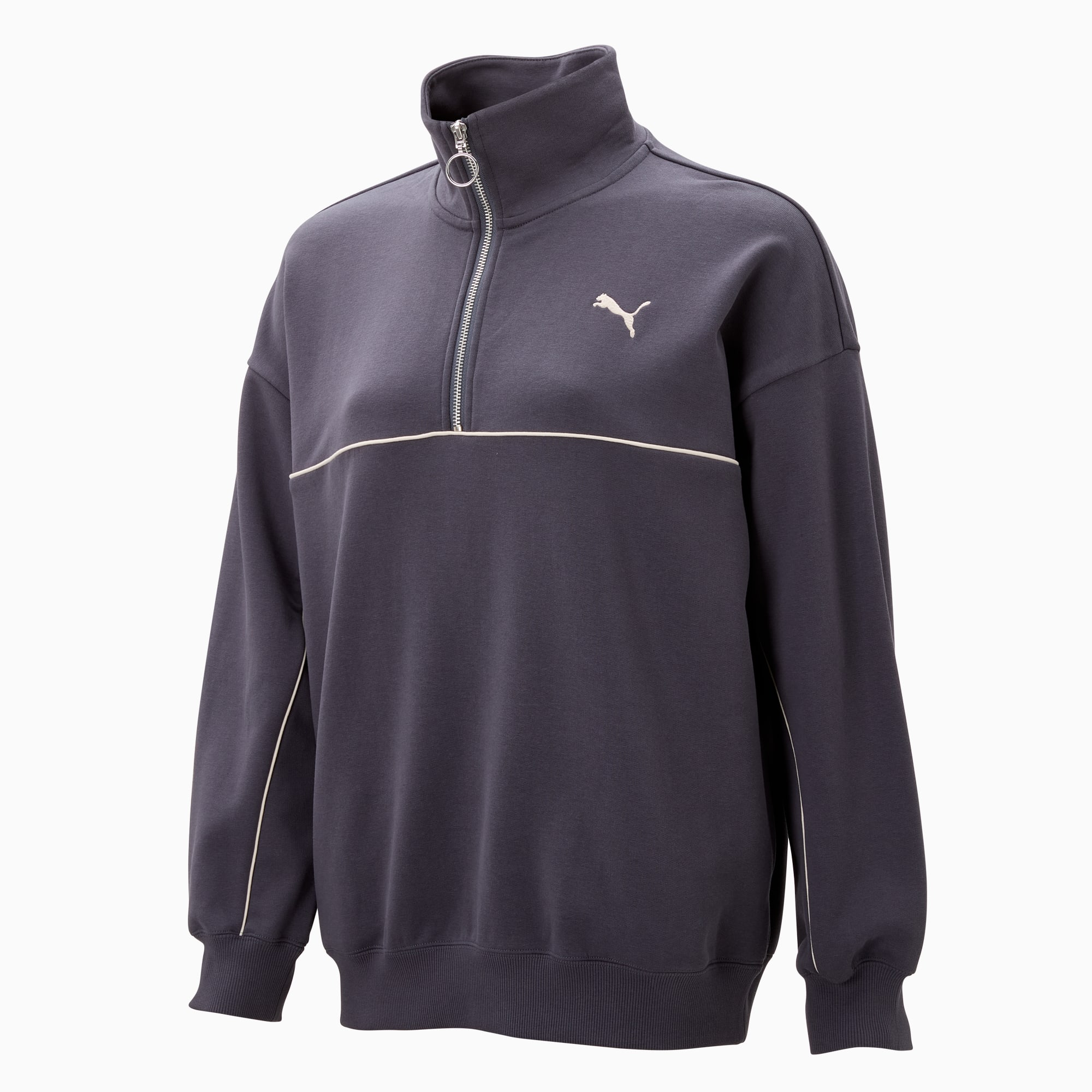 Women s Oversized Quarter Zip Sweat