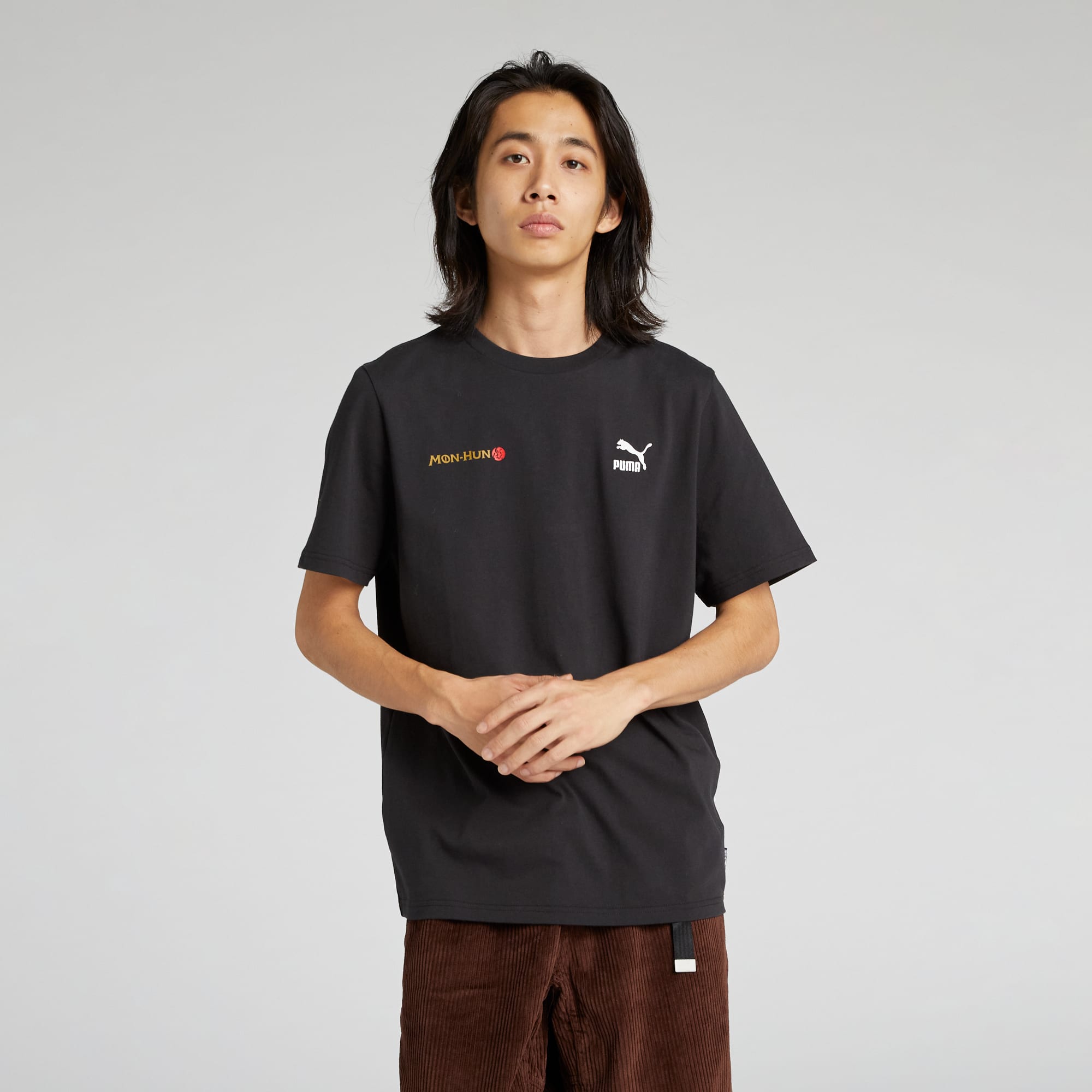 最新作の XL】新品 読ま 定2.2万 プーマ PUMA 総柄 裏地メッシュ ドライ その他