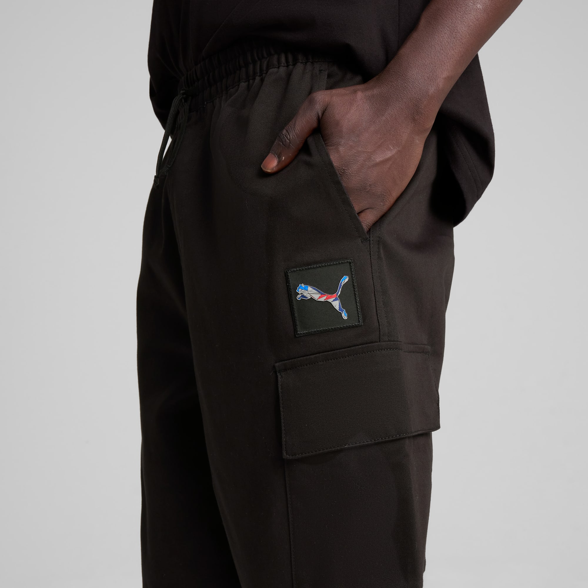BMW M Motorsport Cargo Pants Men, PUMA Black, large