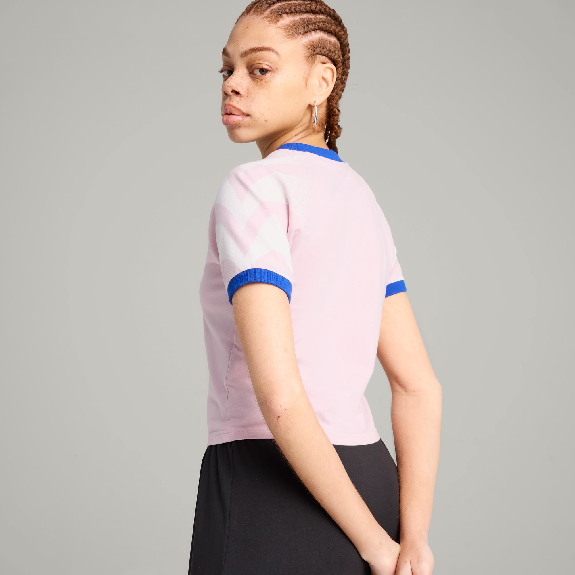 ◆KidSuper◆ PUMA x KIDSUPER 631668 78 90 Women's Short Slee PUMA x KIDSUPER Tee Women | pink | PUMA