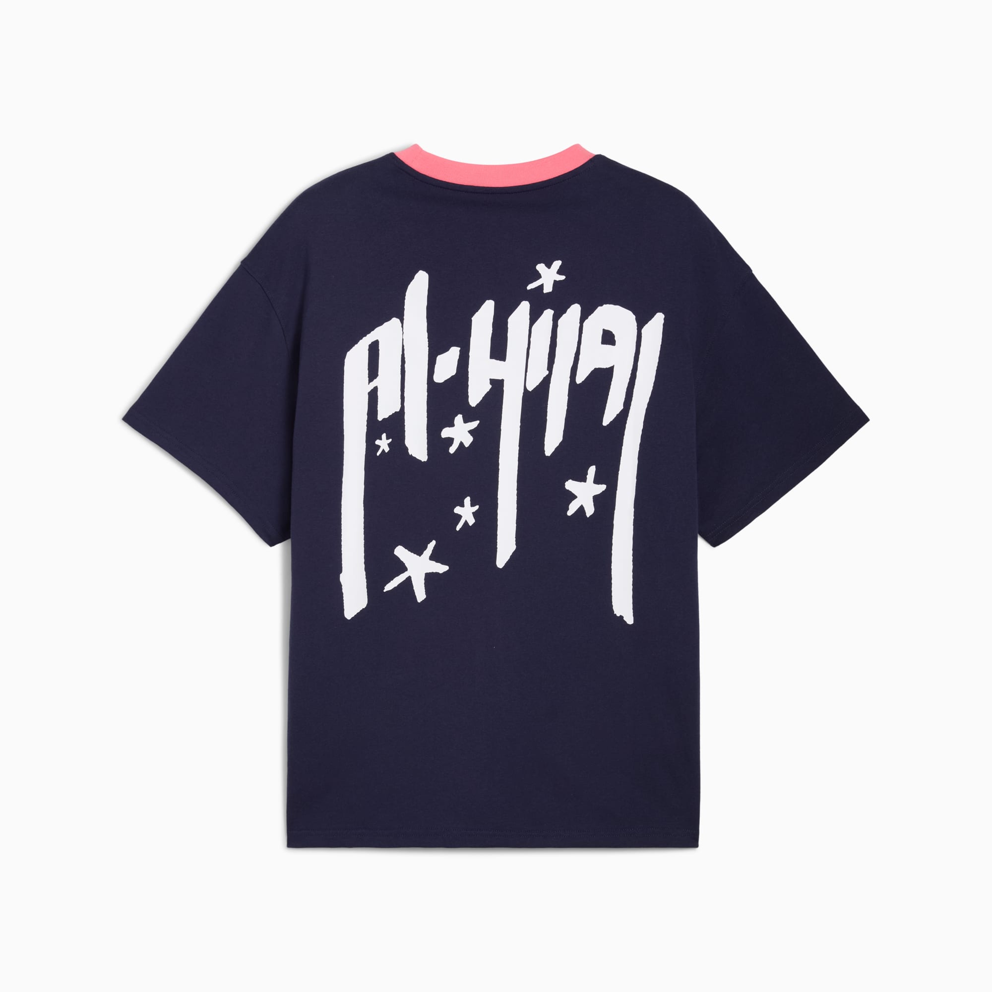 T-shirt da basket PUMA HOOPS x AL HILAL SFC da uomo, PUMA Navy, large