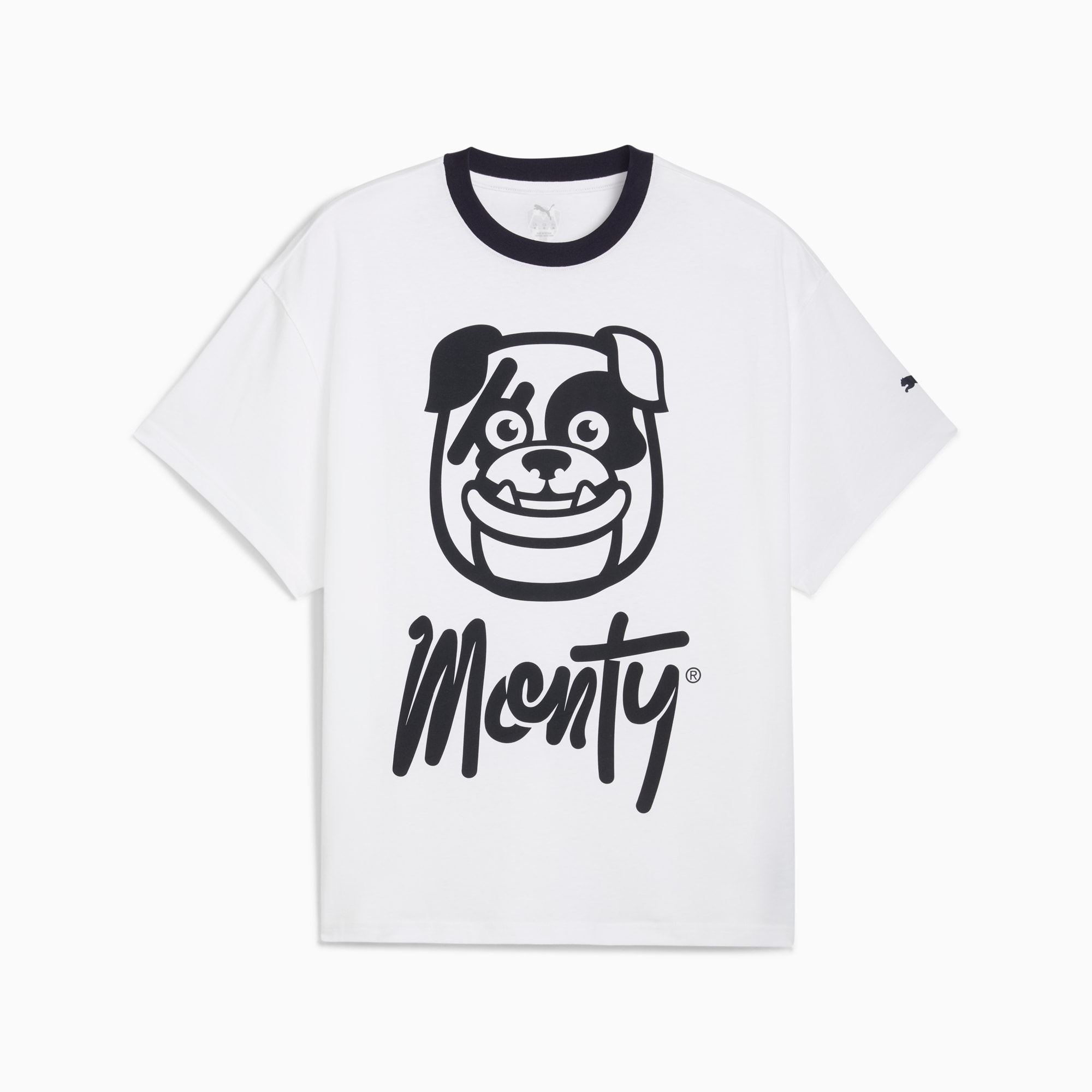 PUMA HOOPS x CF MONTERREY Basketball Tee Men, PUMA White, large